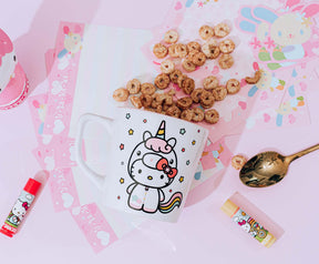 Sanrio Hello Kitty Unicorn Ceramic Latte Mug | Holds 17 Ounces