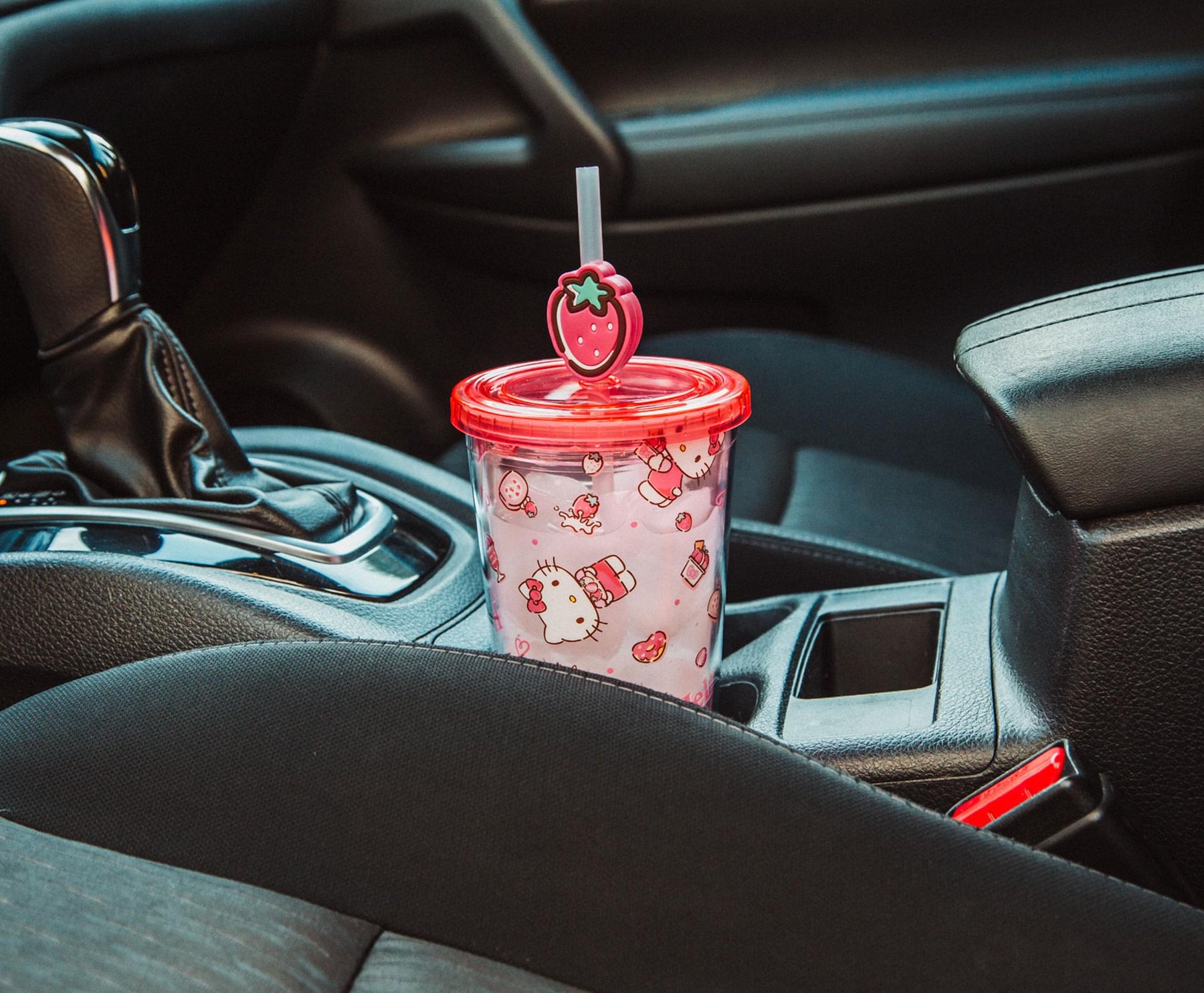 Sanrio Hello Kitty Strawberry Sweets Carnival Cup With Lid | Holds 24 Ounces