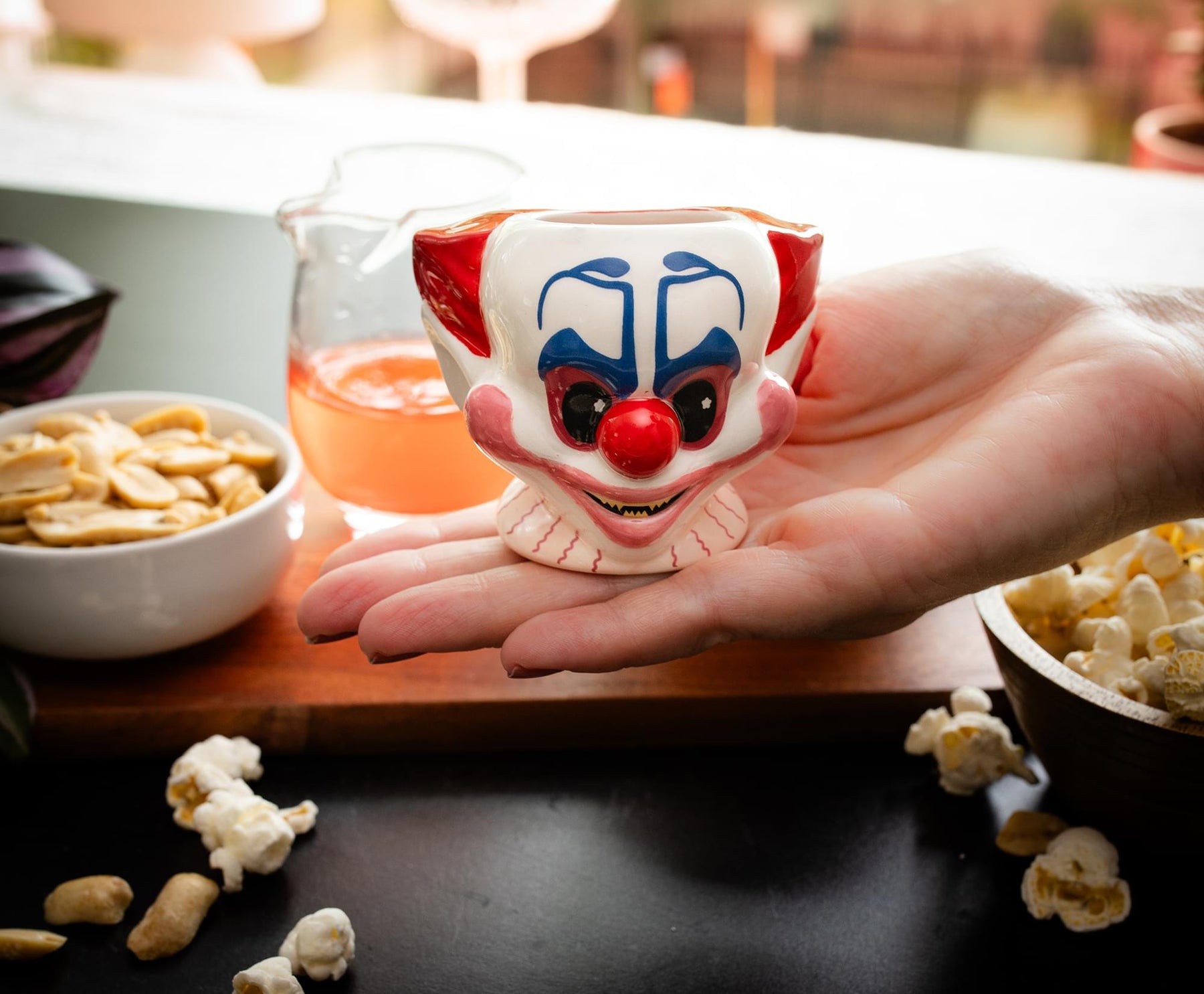 Killer Klowns From Outer Space Rudy 2-Ounce Sculpted Ceramic Shot Glass