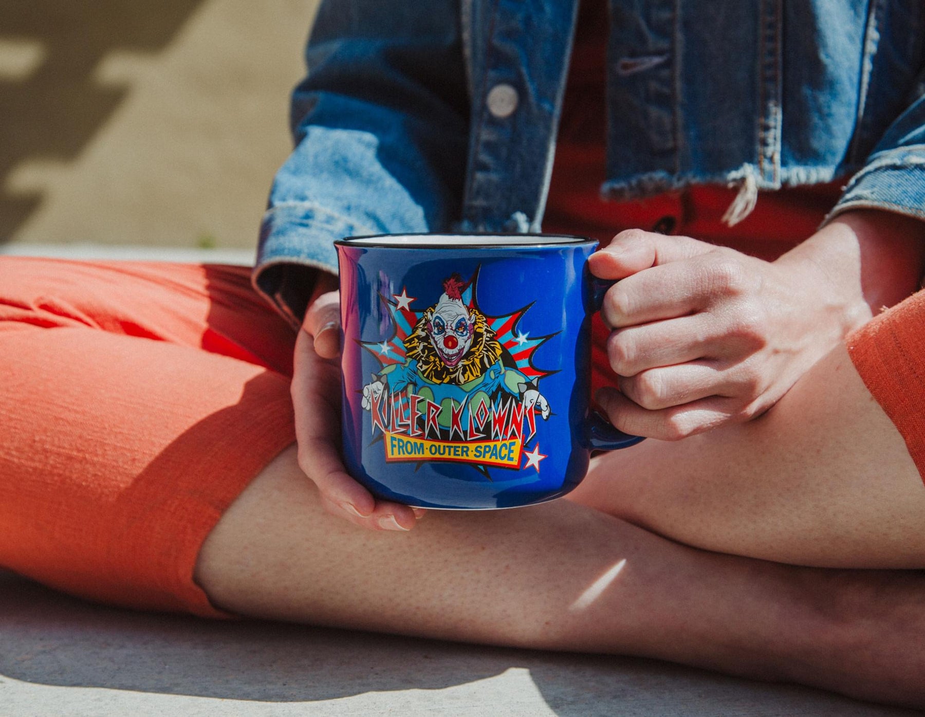 Killer Klowns From Outer Space Jojo Ceramic Camper Mug | Holds 20 Ounces