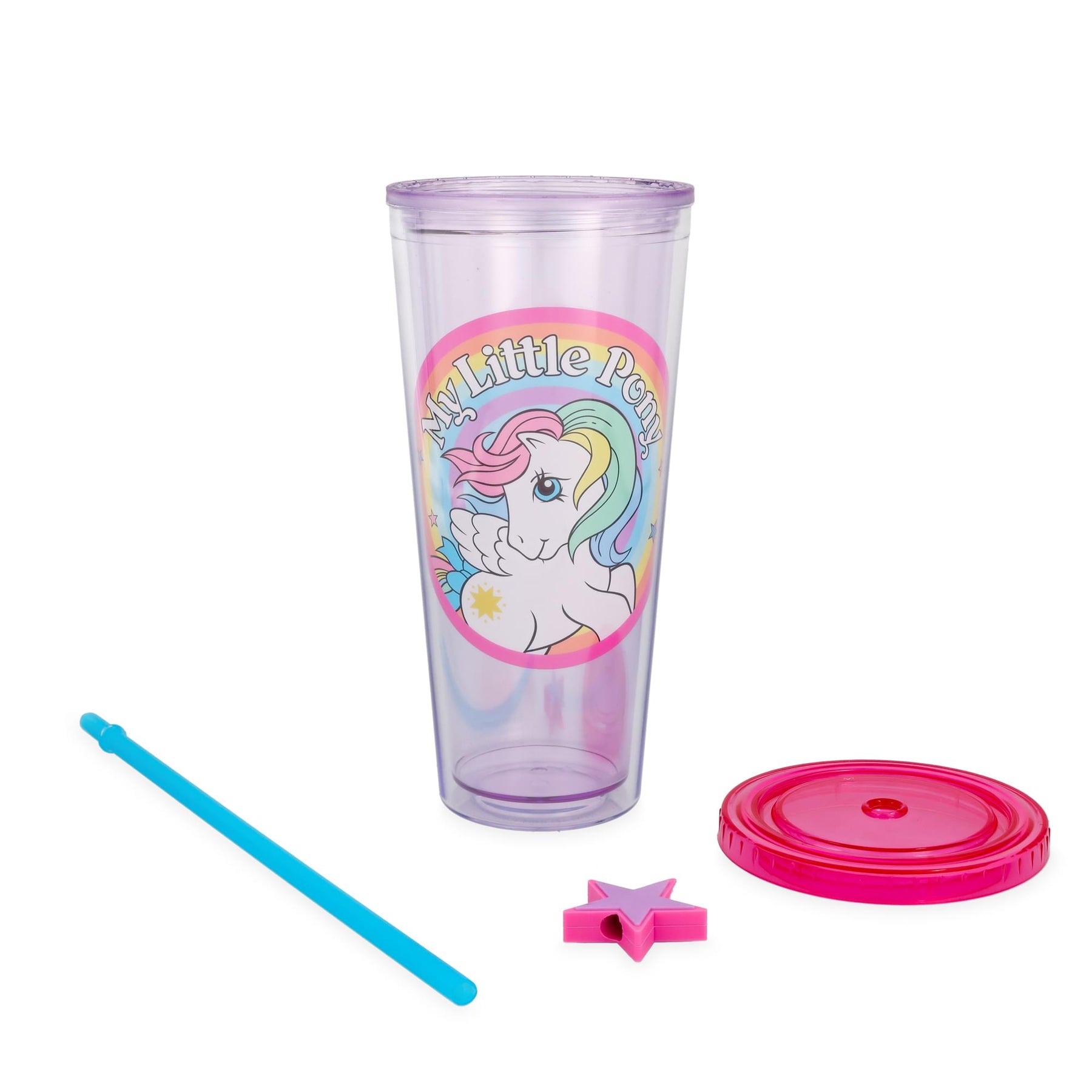 My Little Pony Starshine 24-Ounce Carnival Cup With Lid and Straw Topper Charm