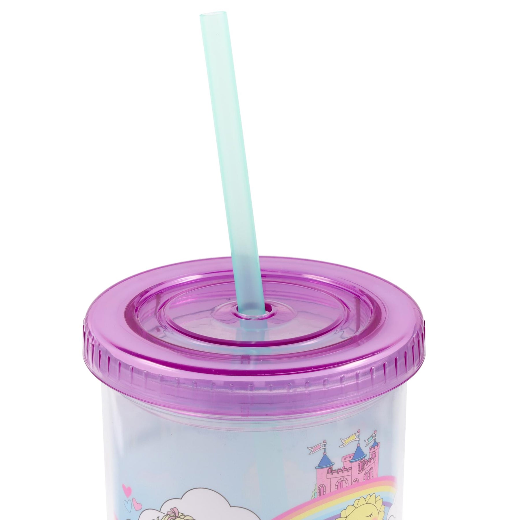 My Little Pony Dream Castle 20-Ounce Carnival Cup With Lid and Straw