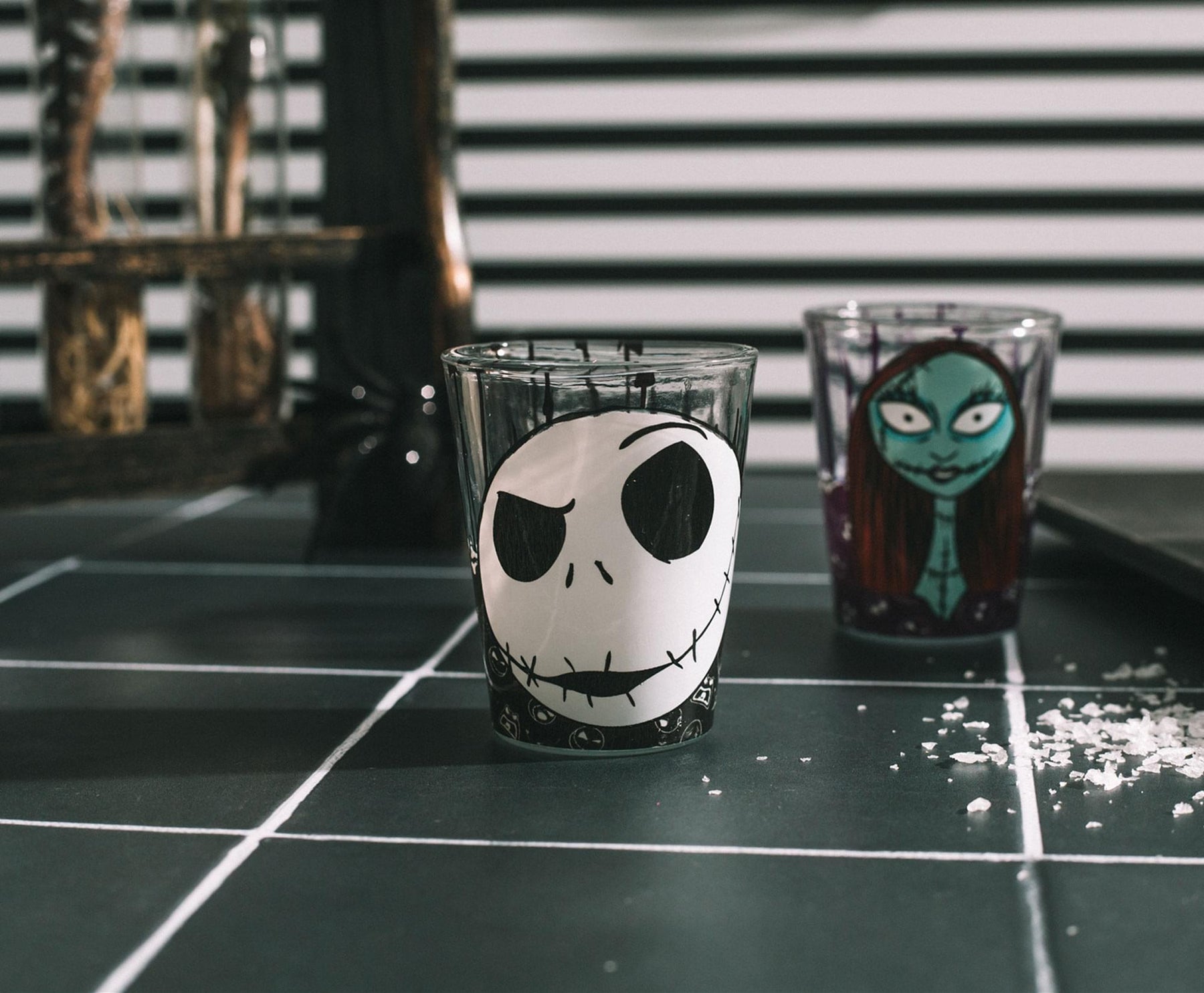 Disney The Nightmare Before Christmas 2-Ounce Mini Shot Glasses | Set of 4