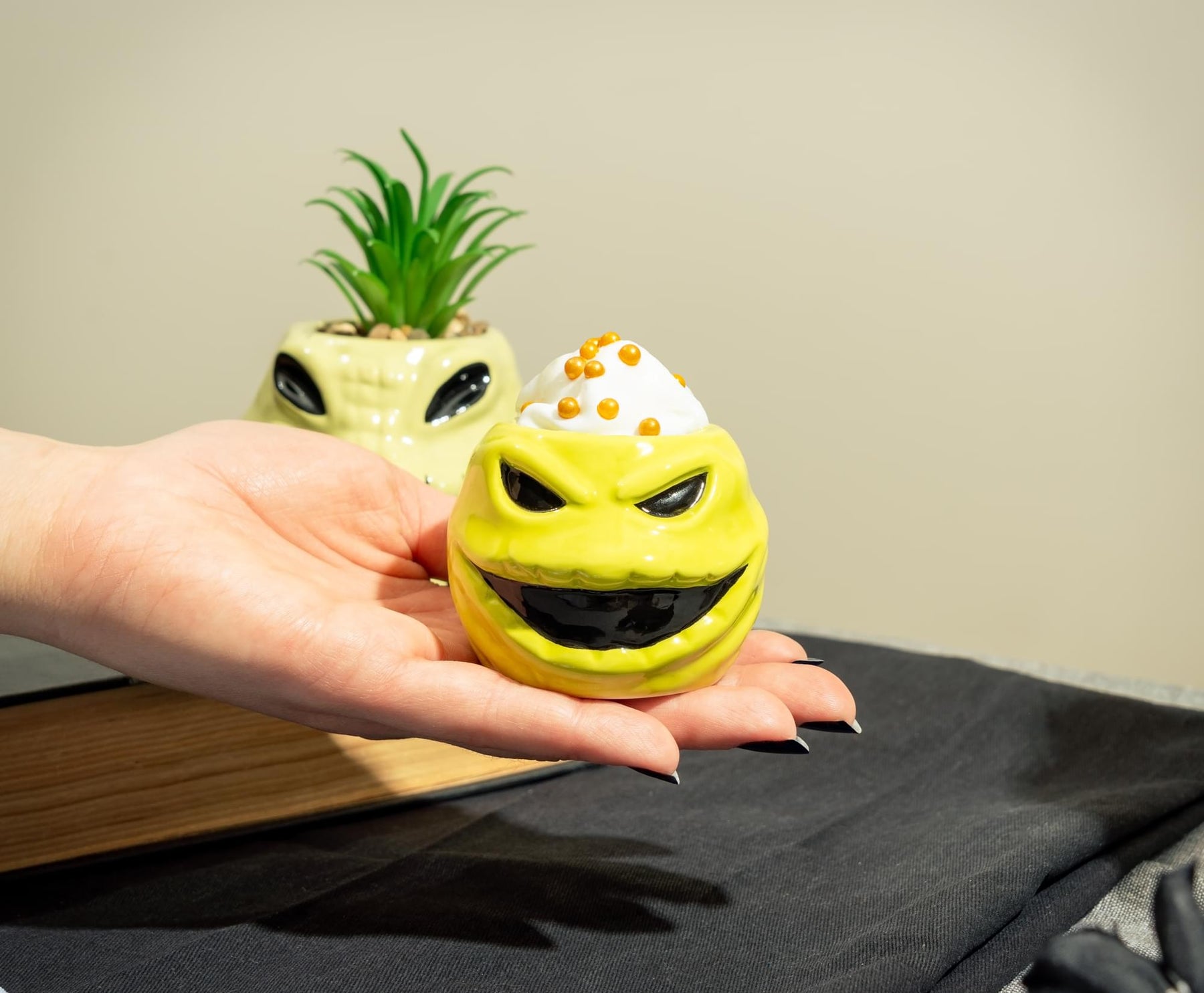 Disney The Nightmare Before Christmas Oogie Boogie Sculpted Cup | Holds 2 Ounces