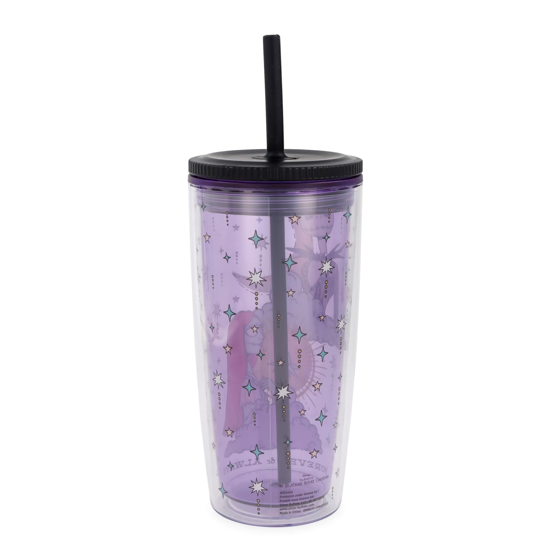 Disney The Nightmare Before Christmas "Forever and Always" 20-Ounce Tumbler