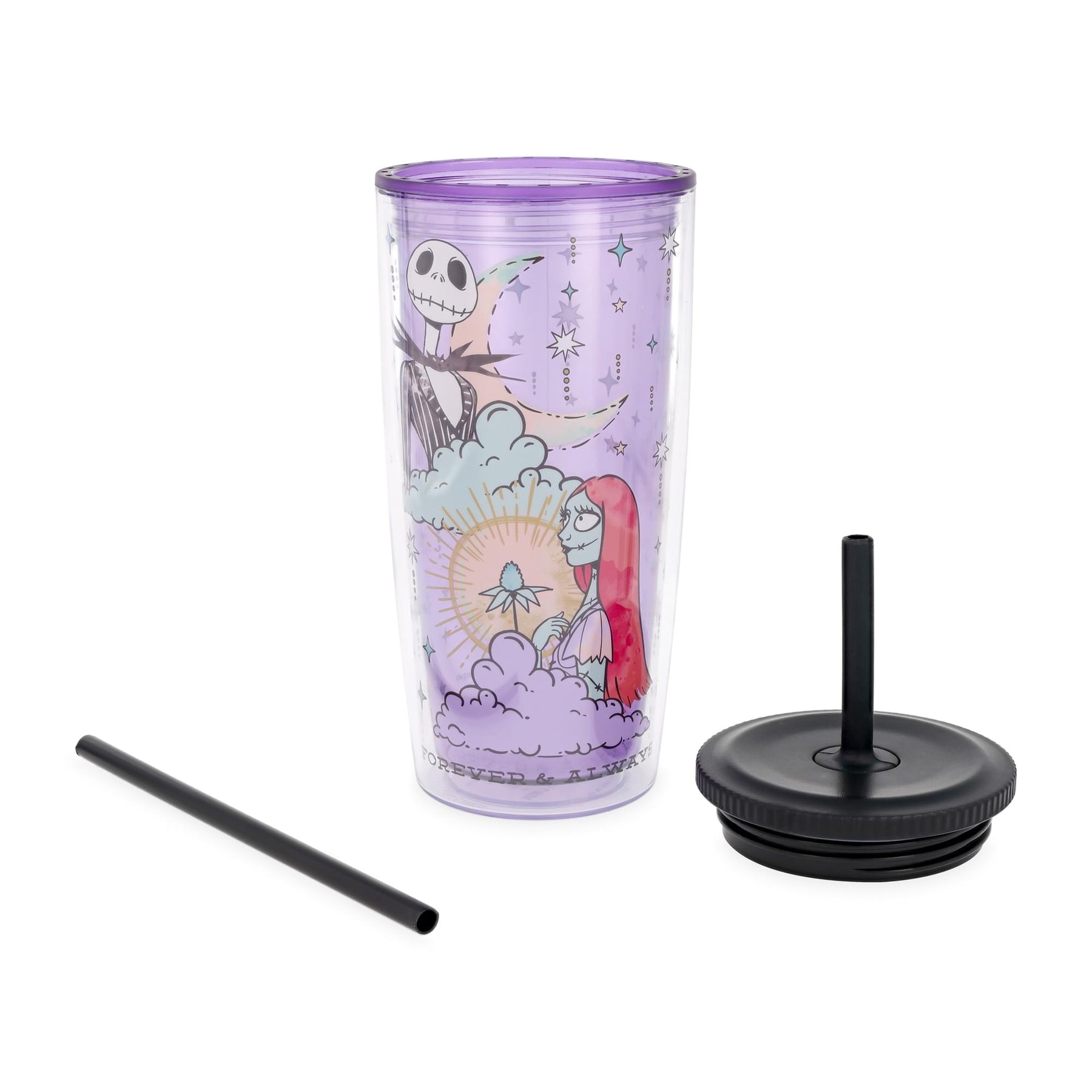 Disney The Nightmare Before Christmas "Forever and Always" 20-Ounce Tumbler