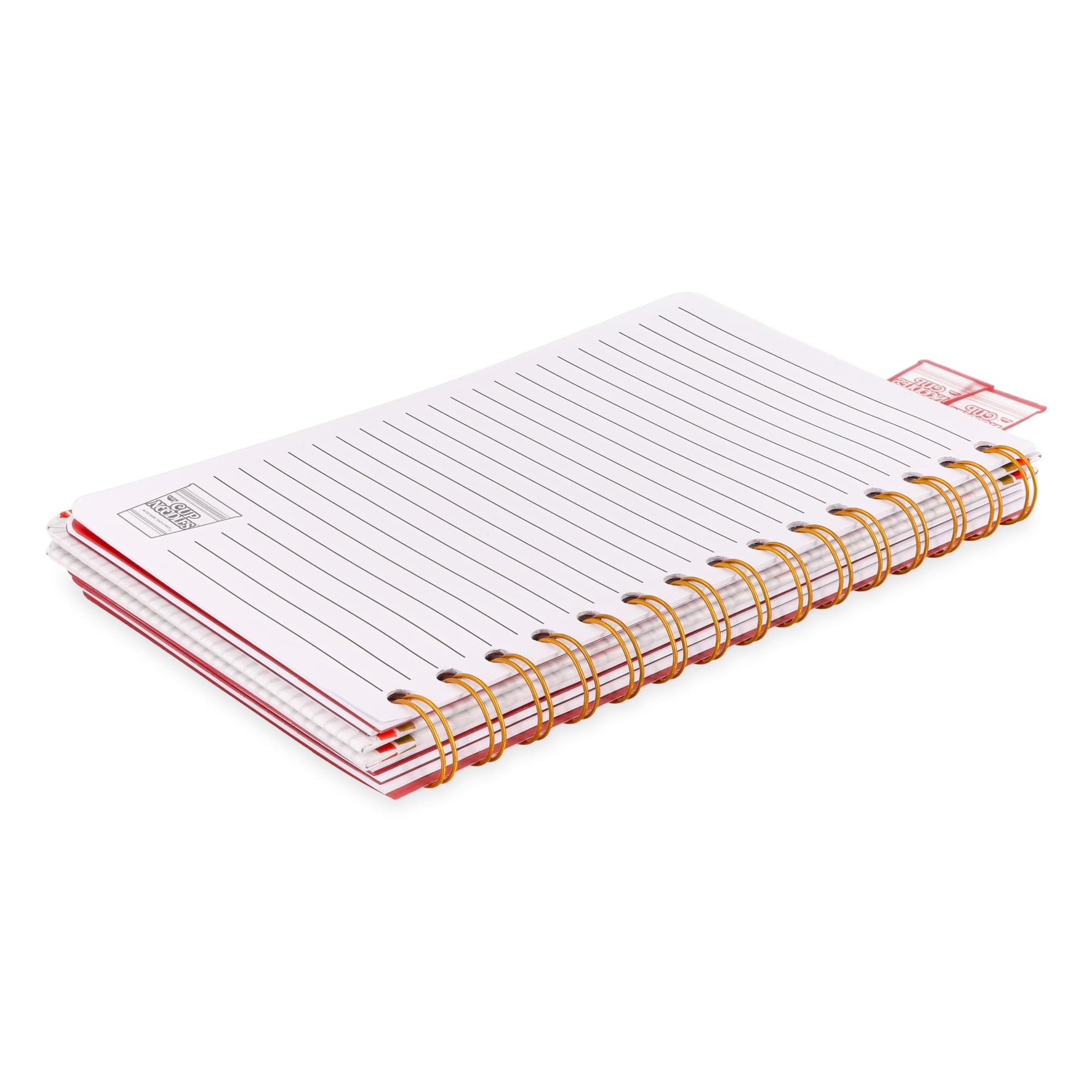 Nissin Cup Noodles 5-Tab Spiral Notebook | 5 x 8 Inches