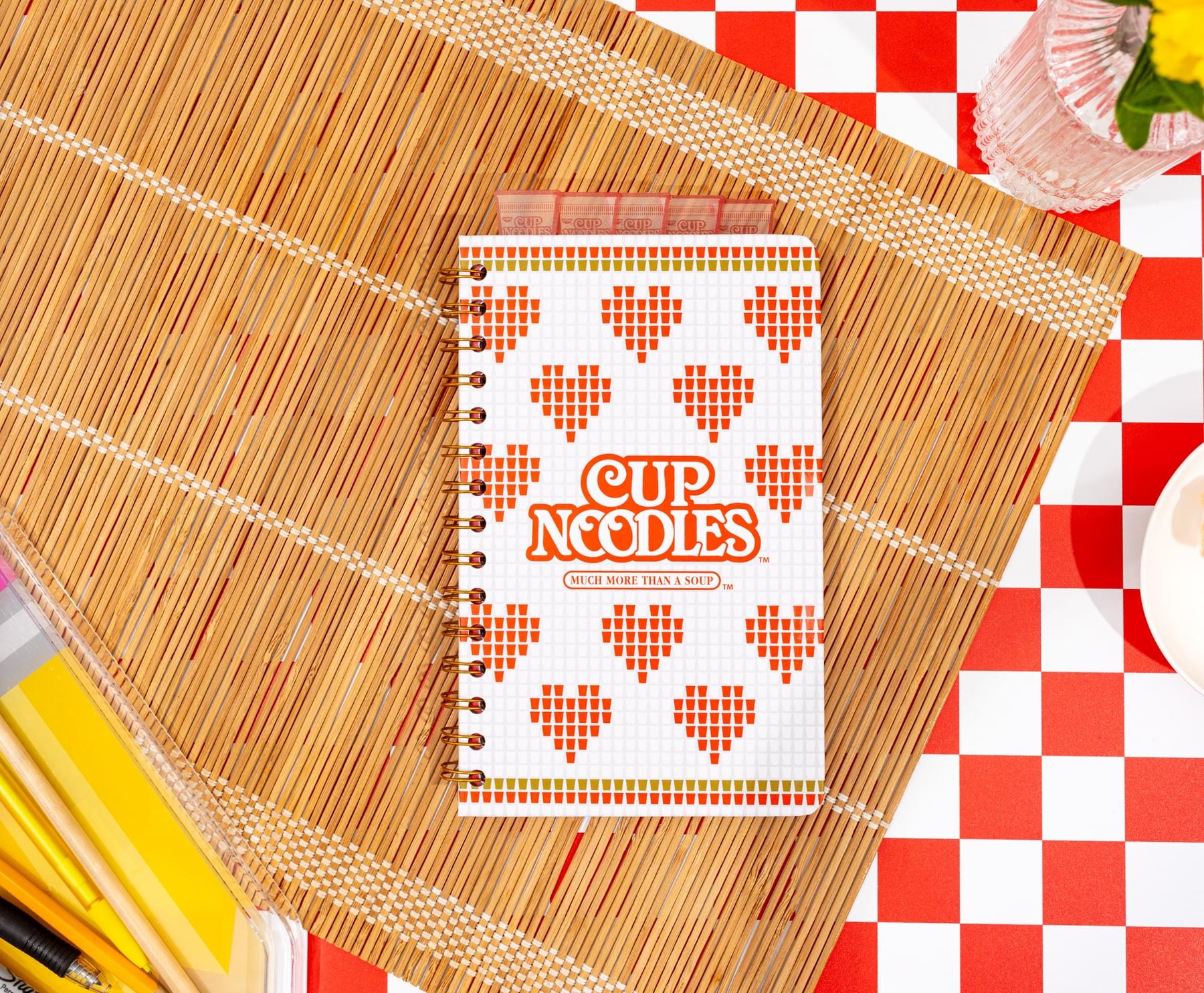 Nissin Cup Noodles 5-Tab Spiral Notebook | 5 x 8 Inches