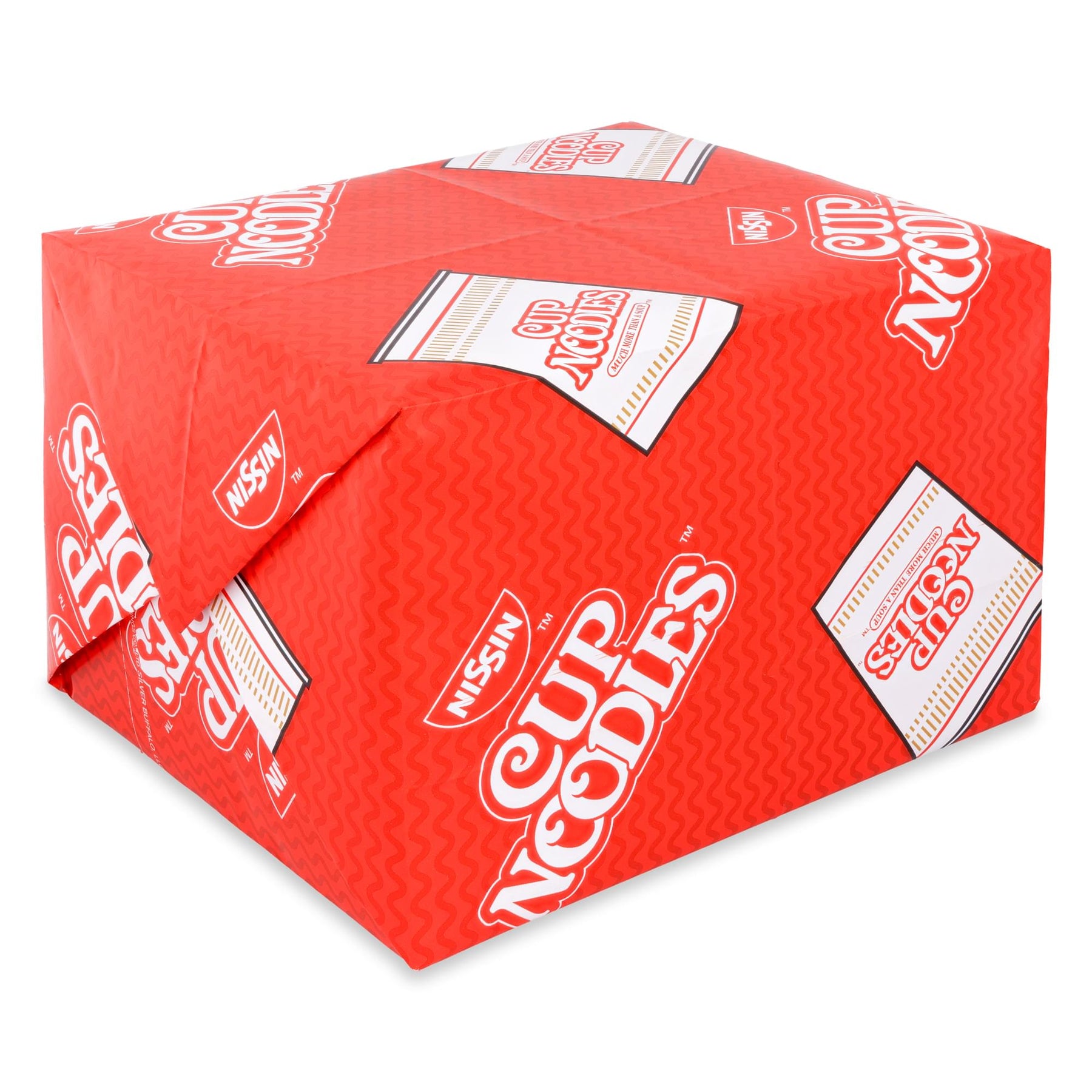 Nissin Cup Noodles Logo 12-Piece Wrapping Paper Set | 20 x 30 Inches