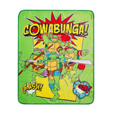 Teenage Mutant Ninja Turtles "Cowabunga" Fleece Throw Blanket | 50 x 60 Inches