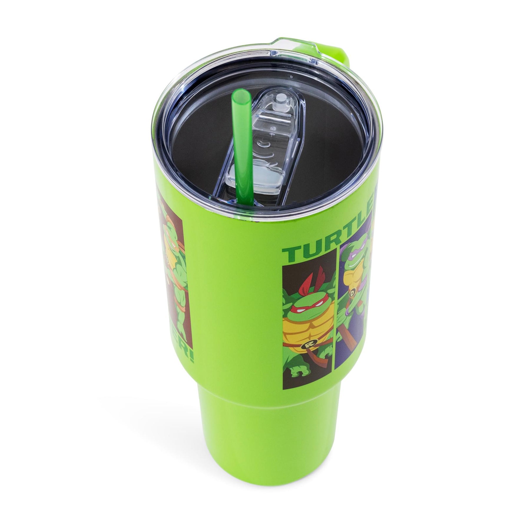 Teenage Mutant Ninja Turtles "Turtle Power" Stainless Steel Tumbler With Handle