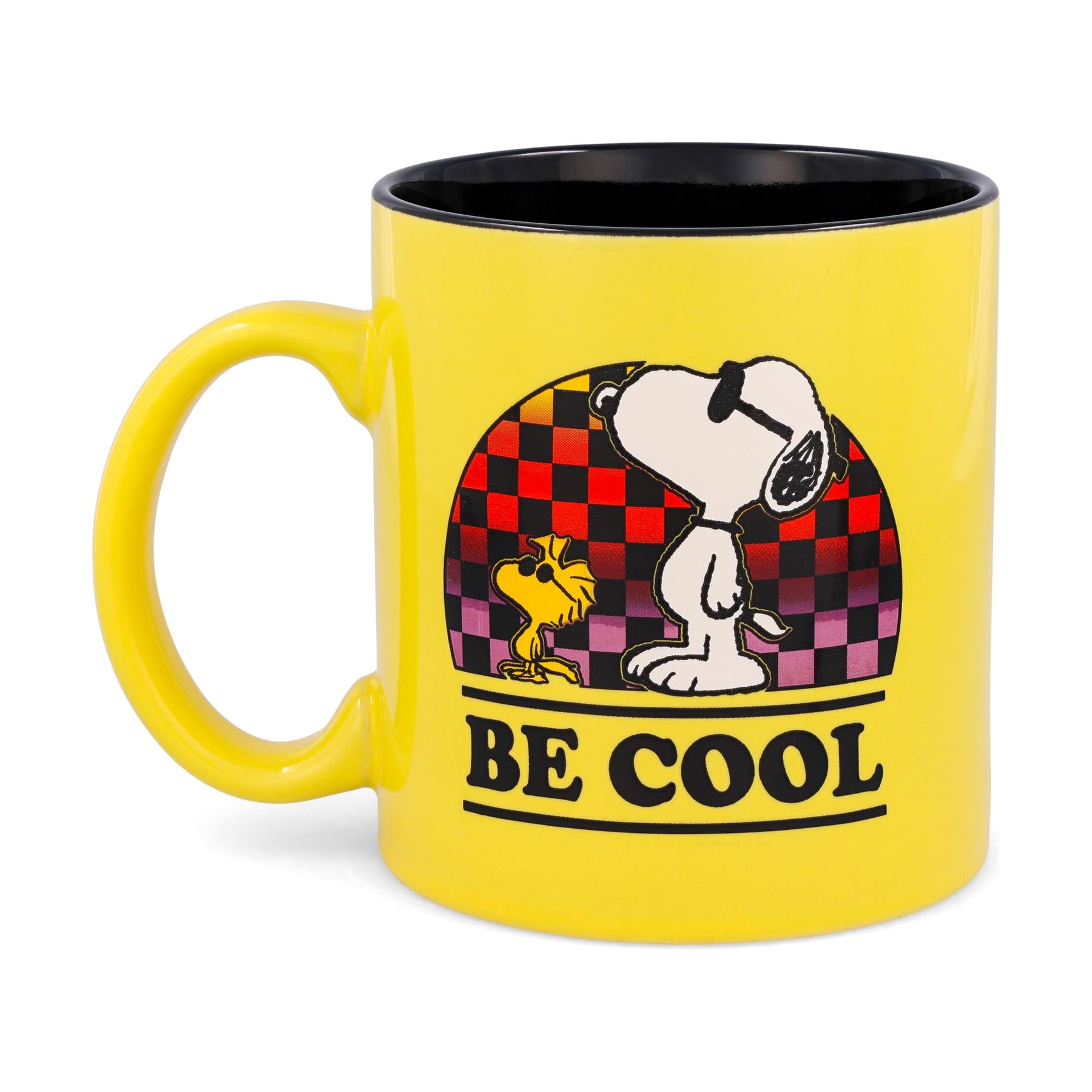 Peanuts Woodstock and Snoopy "Be Cool" Ceramic Mug | Holds 20 Ounces
