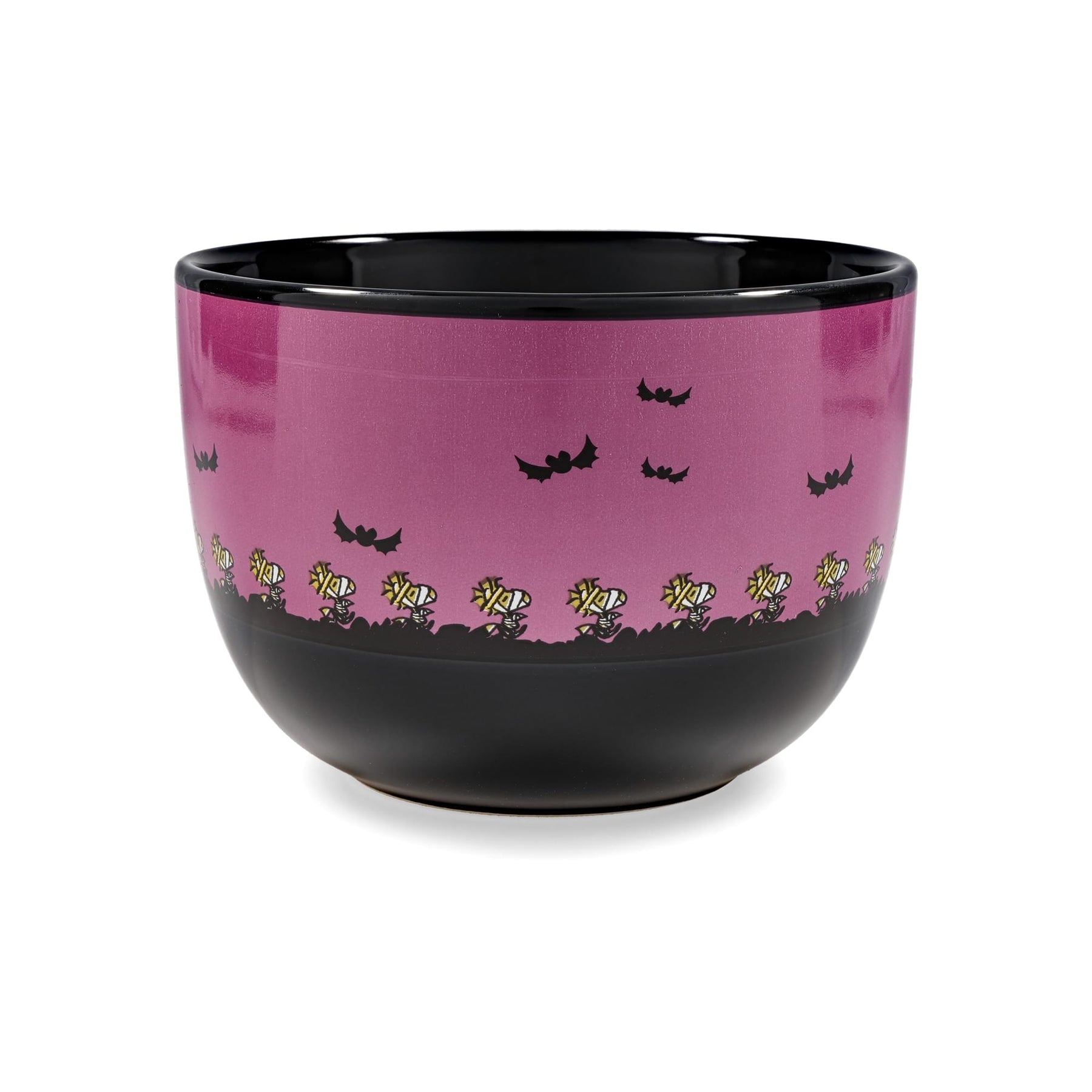 Peanuts Halloween Mummy Snoopy and Woodstock Ceramic Soup Mug | Holds 24 Ounces