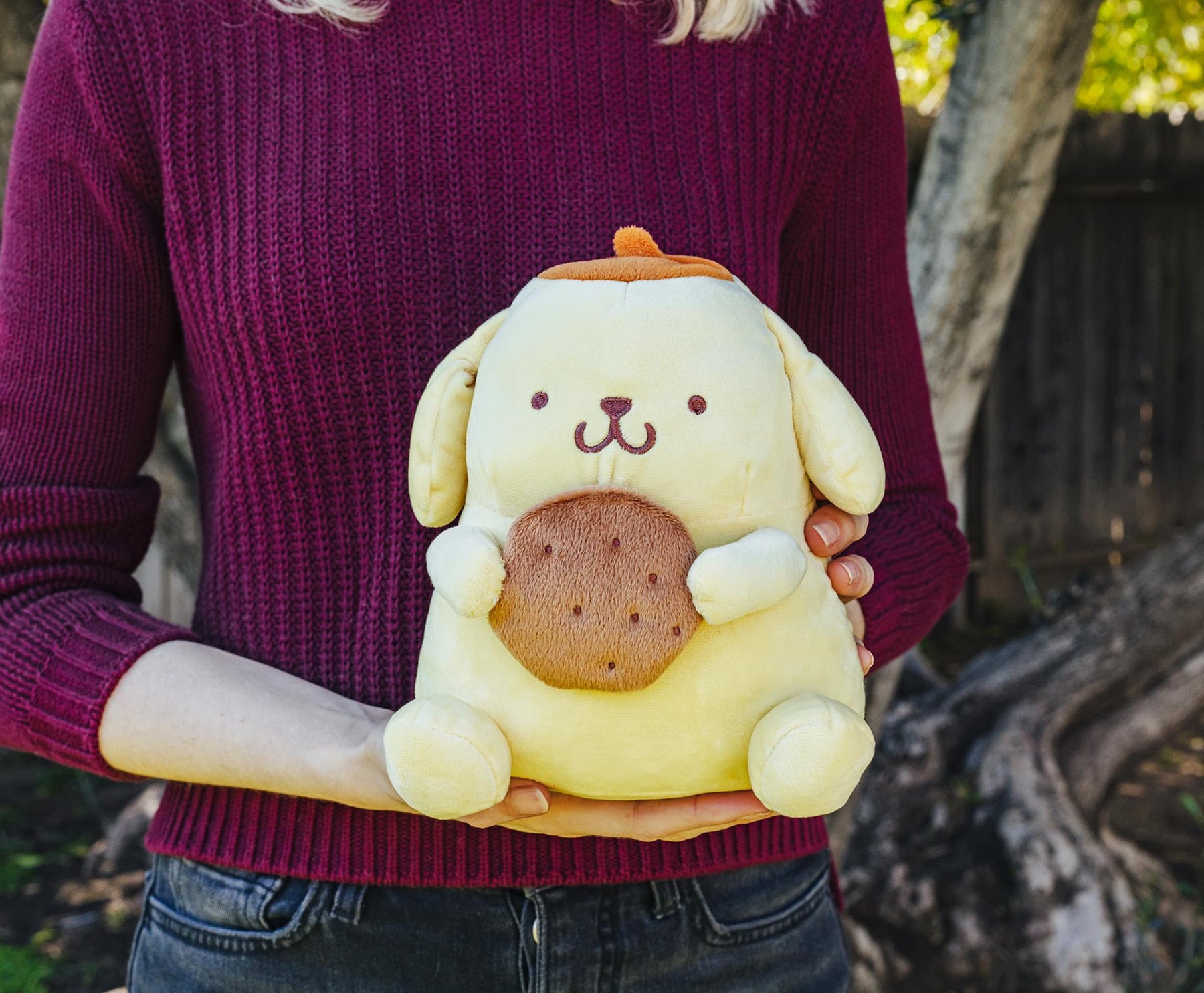 Sanrio Pompompurin 8-Inch Plush Money Bank