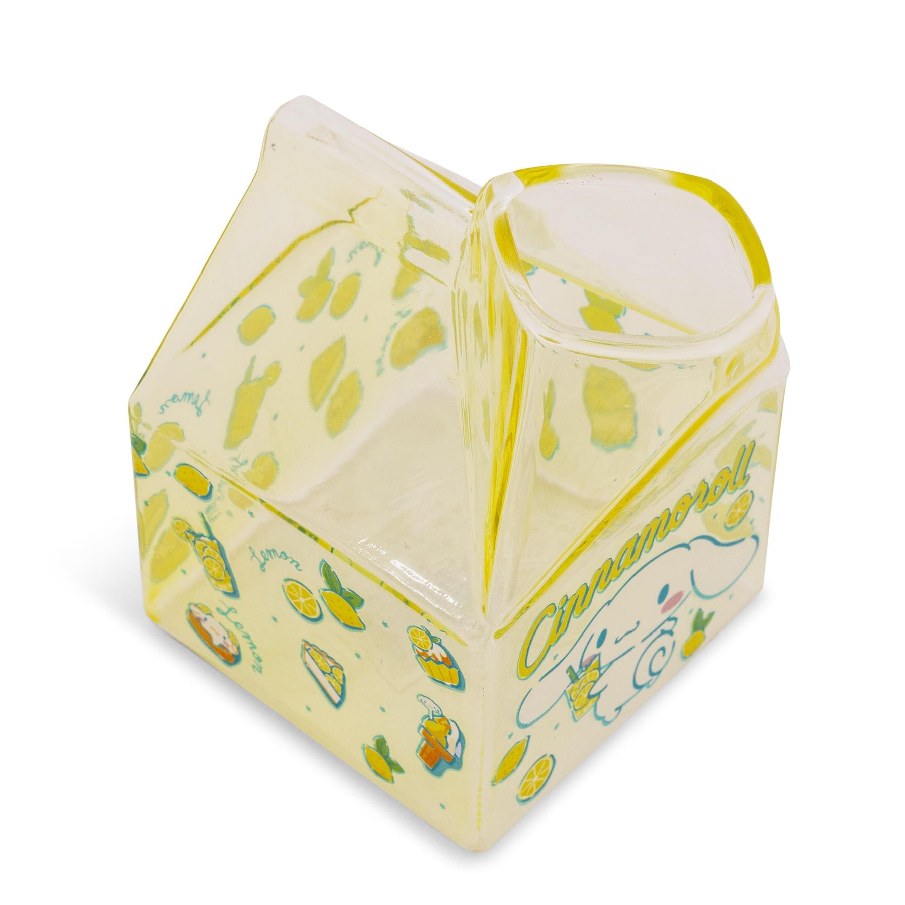 Sanrio Cinnamoroll Lemonade Glass Milk Carton | Holds 12 Ounces