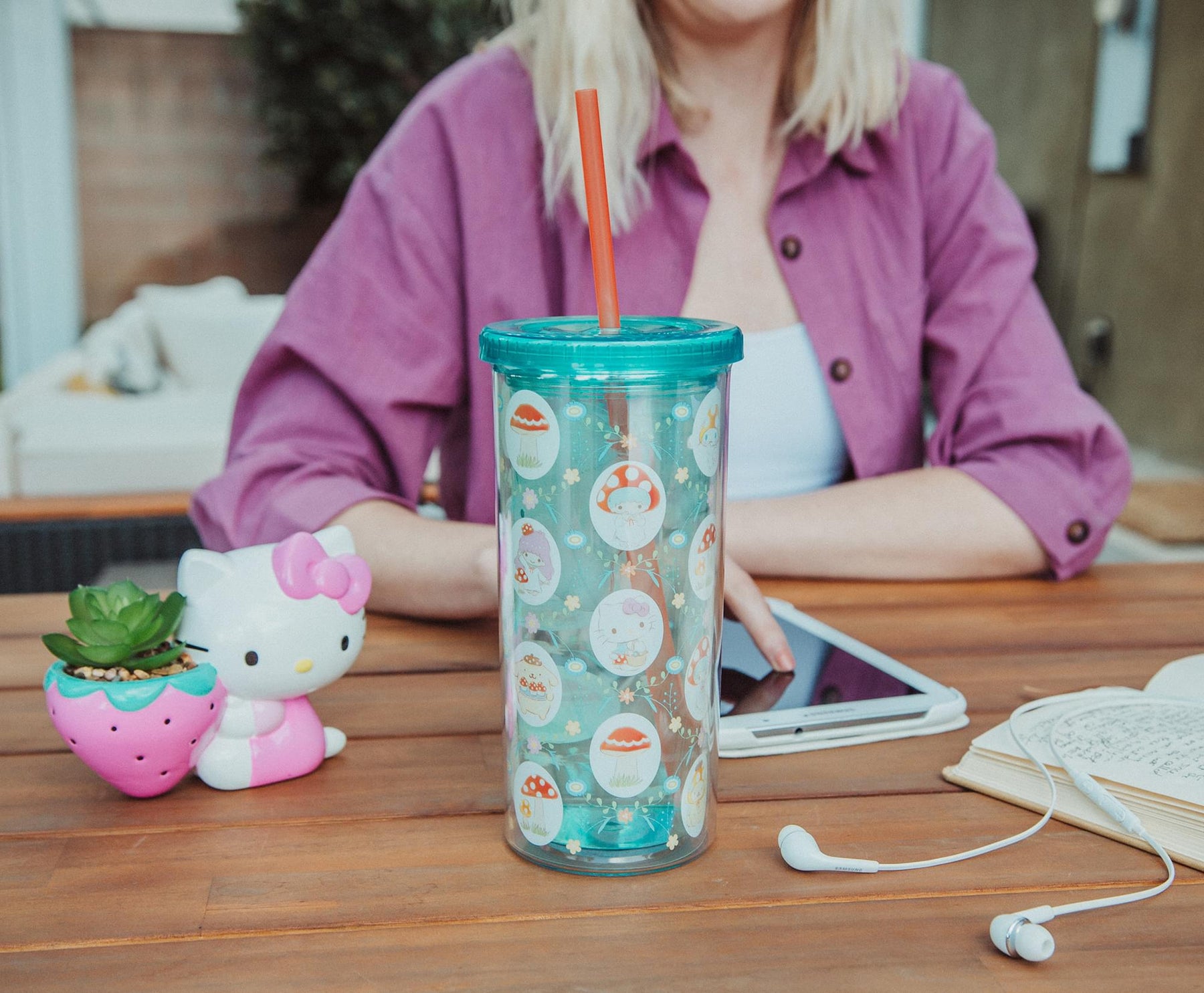 Sanrio Hello Kitty and Friends Mushroom Crew Carnival Cup | Holds 20 Ounces