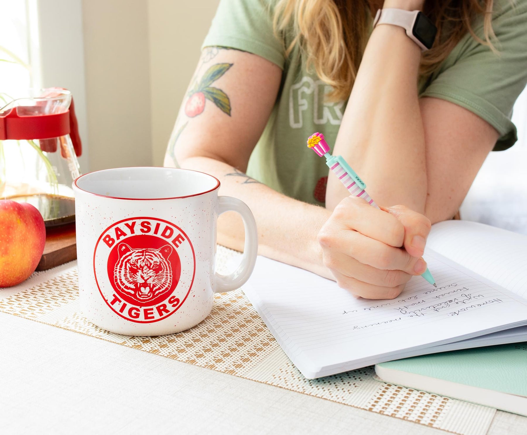 Saved By The Bell "Bayside Tigers" Ceramic Camper Mug | Holds 20 Ounces