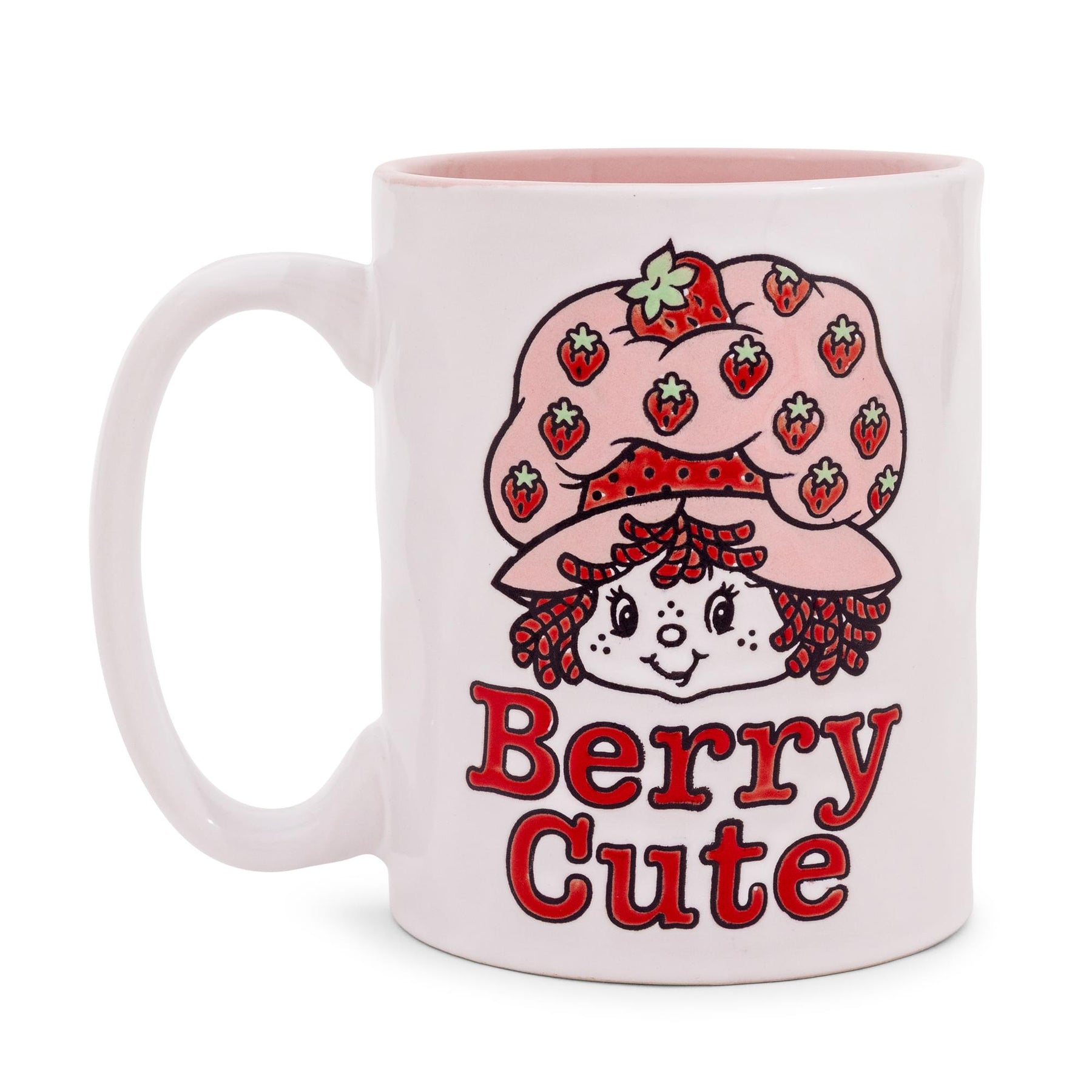 Strawberry Shortcake "Berry Cute" Ceramic Pottery Mug | Holds 17 Ounces