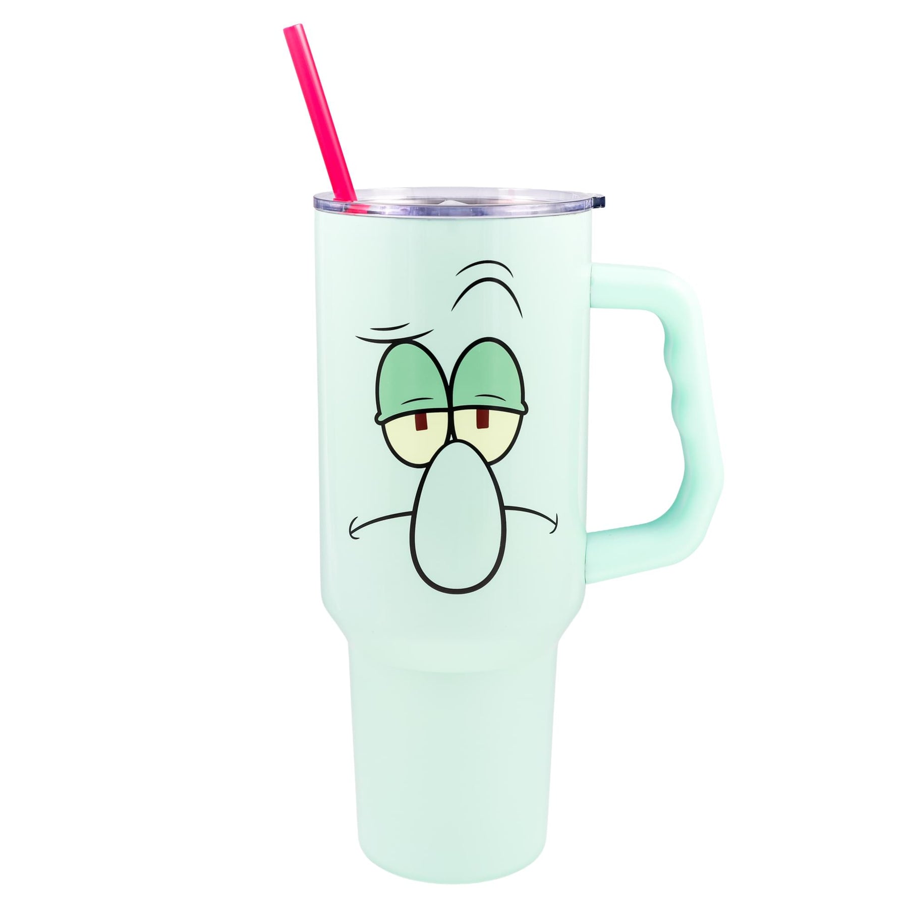 Nickelodeon SpongeBob SquarePants Squidward 40-Ounce Stainless Steel Tumbler