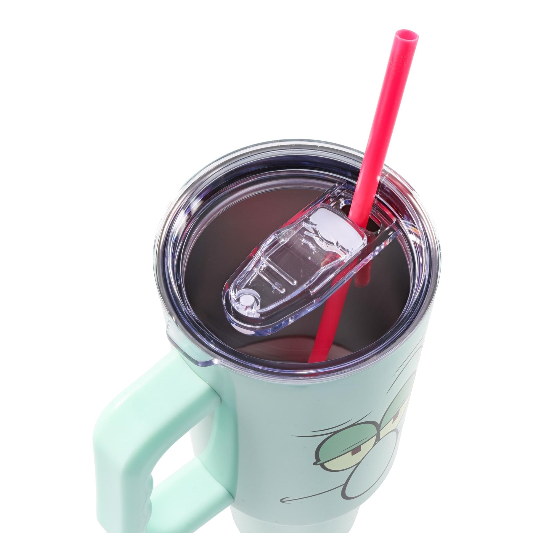 Nickelodeon SpongeBob SquarePants Squidward 40-Ounce Stainless Steel Tumbler