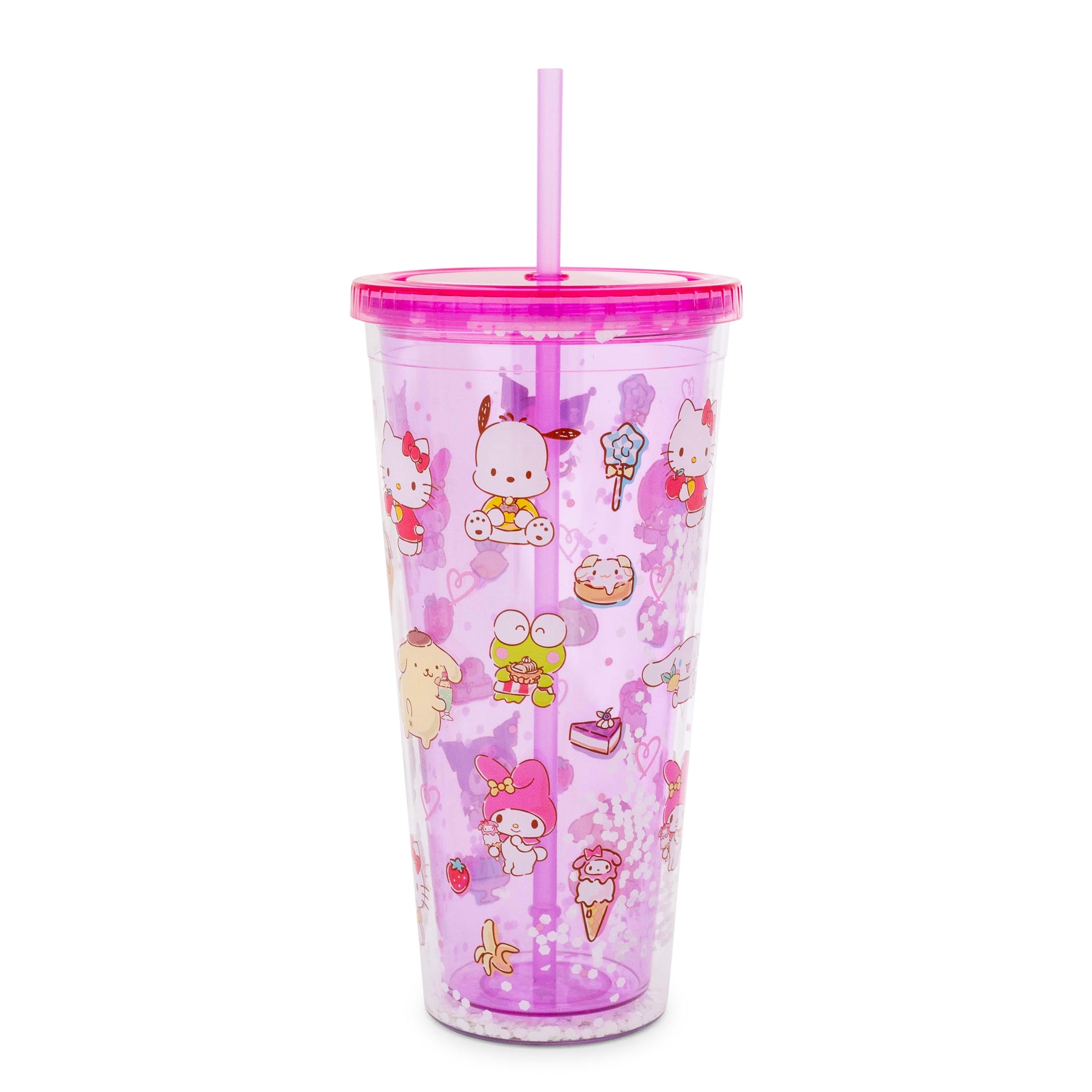 Sanrio Hello Kitty and Friends Toss Confetti Carnival Cup | Holds 32 Ounces