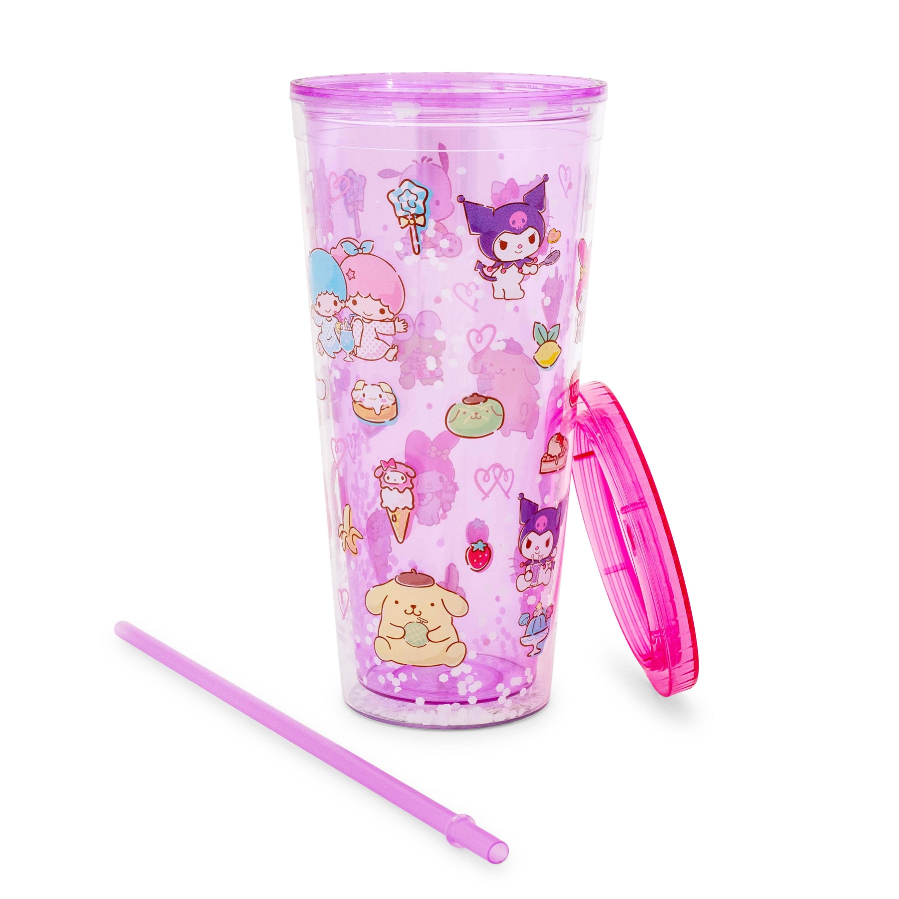 Sanrio Hello Kitty and Friends Toss Confetti Carnival Cup | Holds 32 Ounces