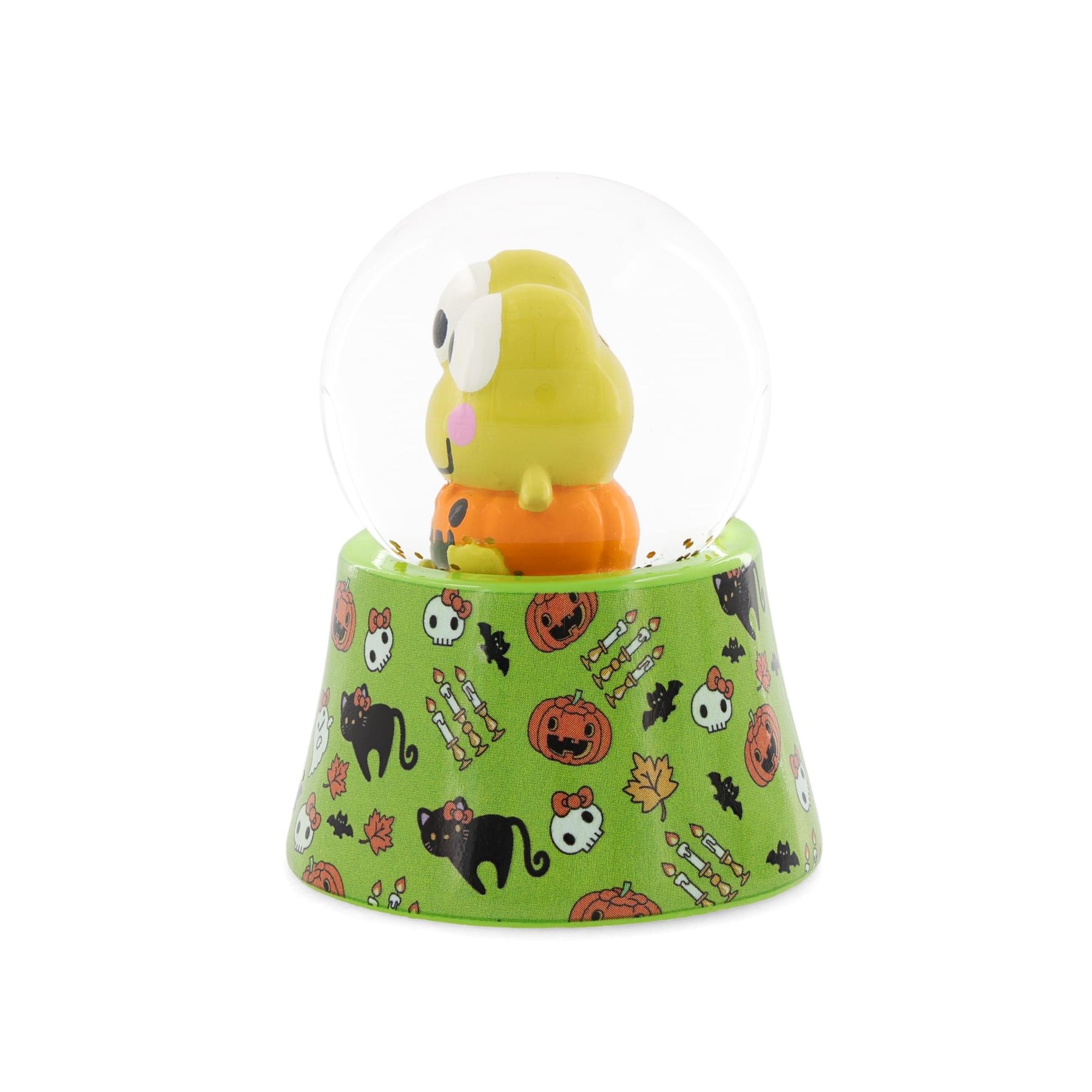 Sanrio Keroppi Halloween Mini Light-Up Snow Globe | 3 Inches Tall