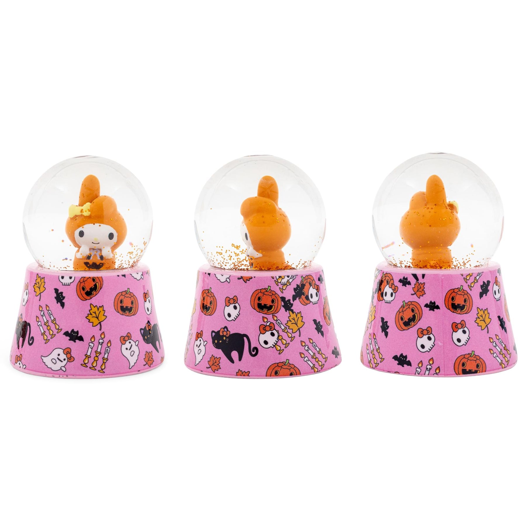 Sanrio My Melody Halloween Mini Light-Up Snow Globe | 3 Inches Tall