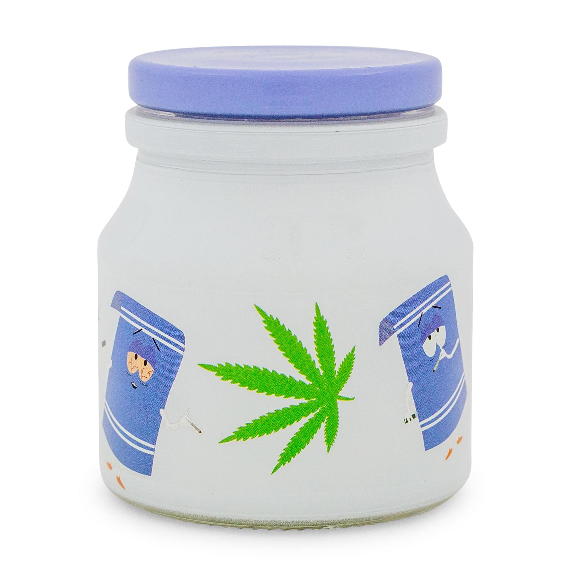 South Park Towelie Glass Storage Jar With Lid | Holds 5 Ounces