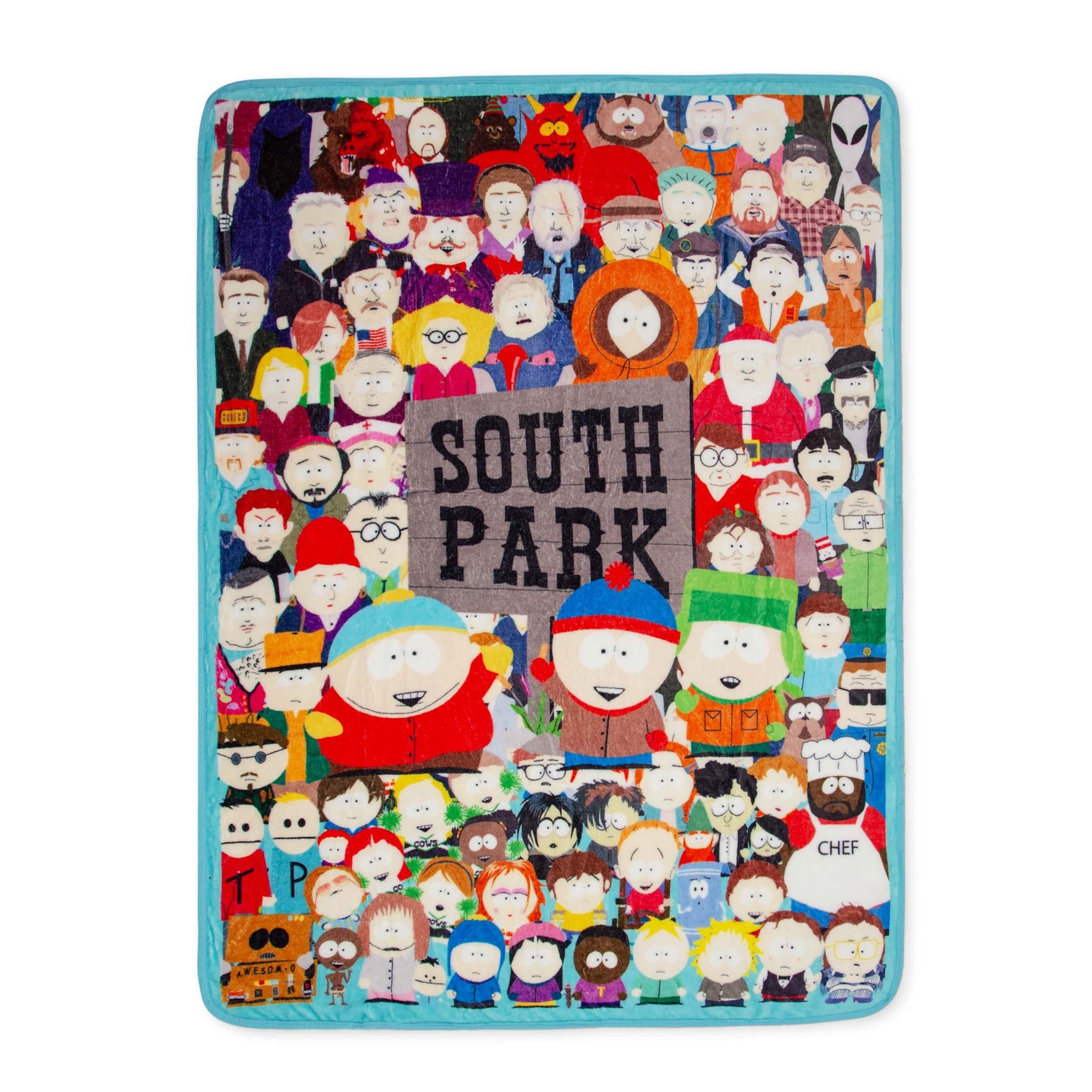 South Park Characters Raschel Throw Blanket | 45 x 60 Inches