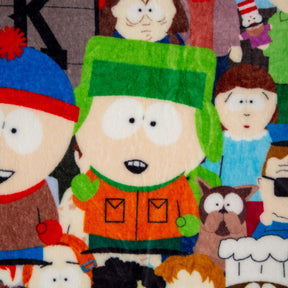 South Park Characters Raschel Throw Blanket | 45 x 60 Inches