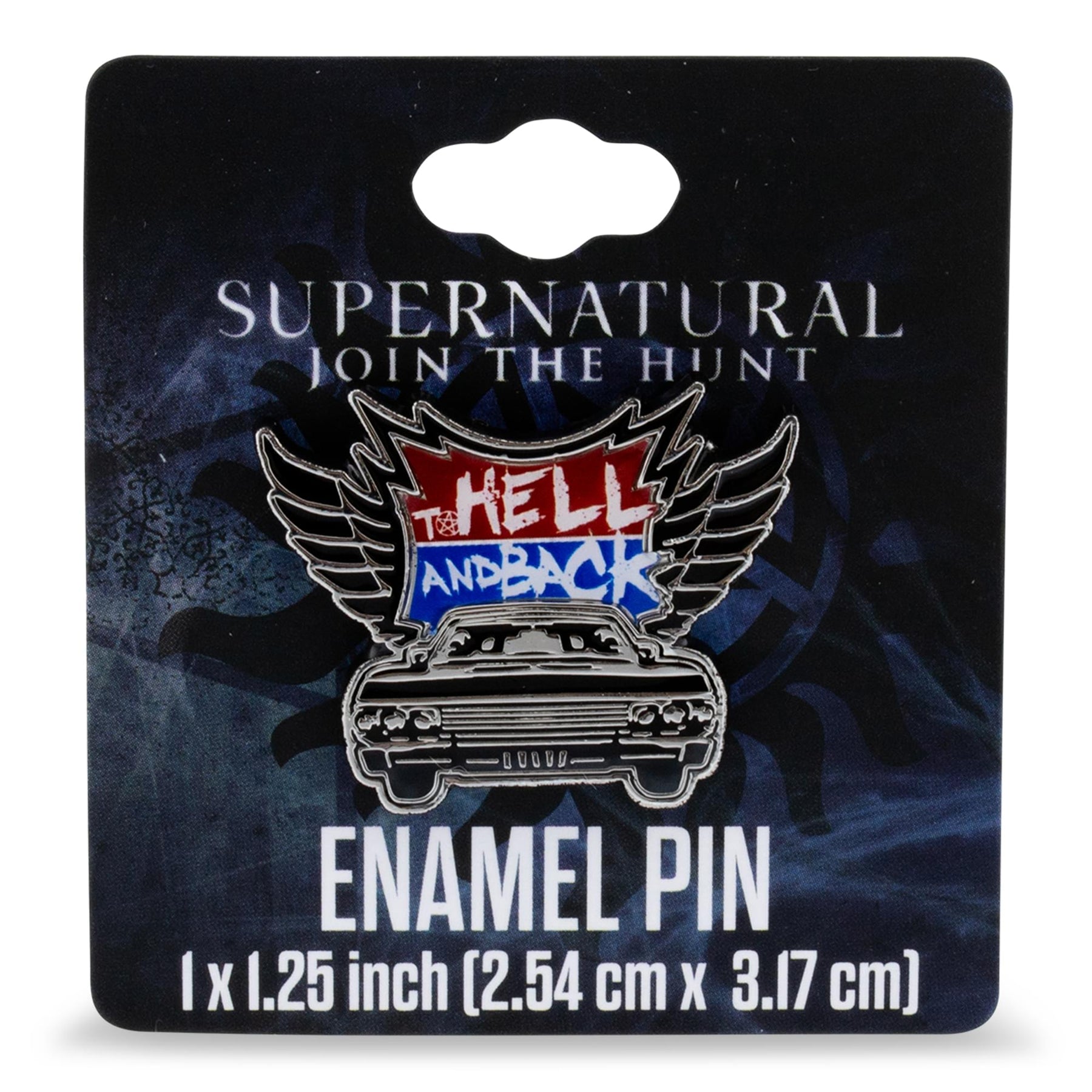 Supernatural "To Hell and Back" Enamel Pin