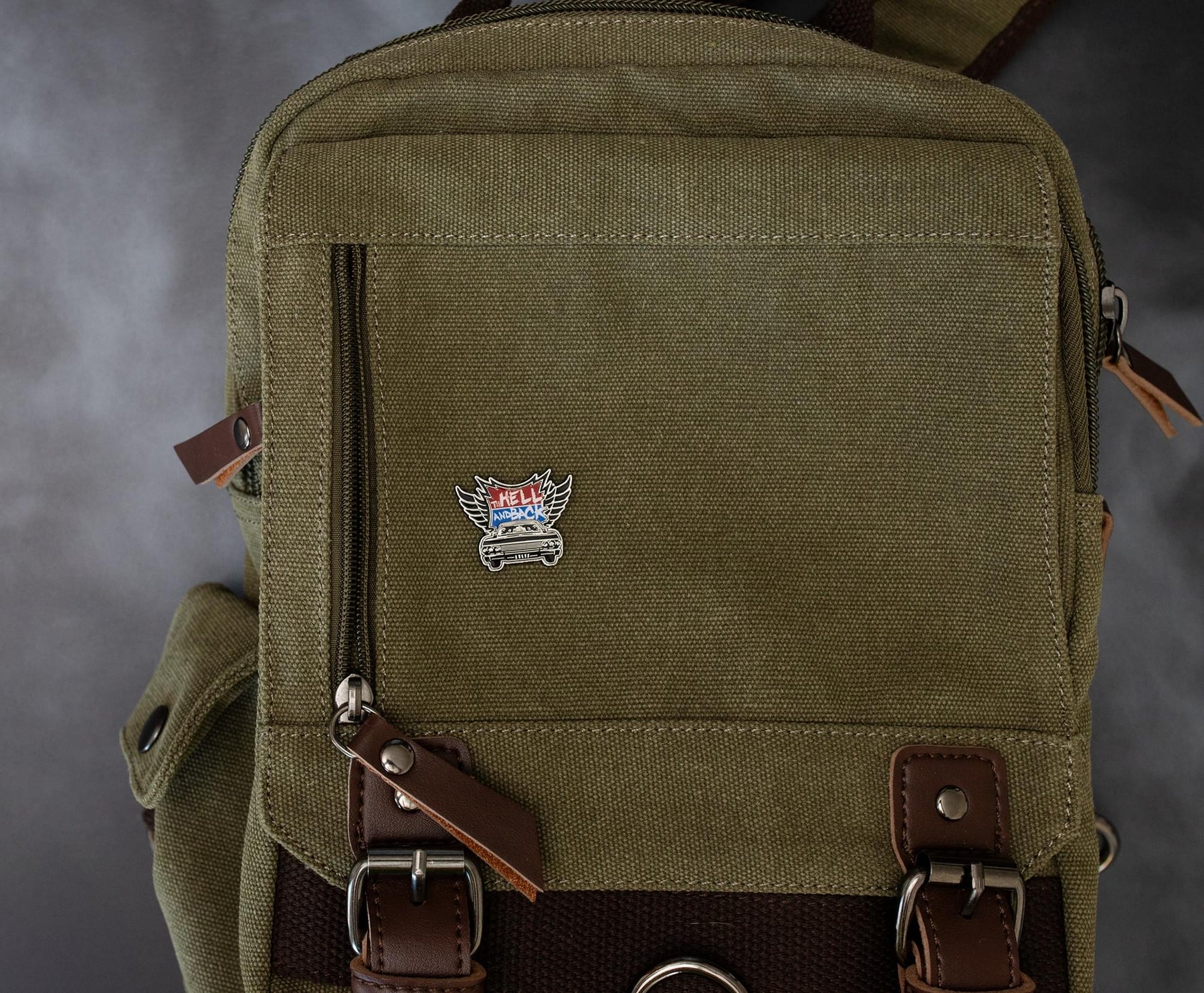 Supernatural "To Hell and Back" Enamel Pin
