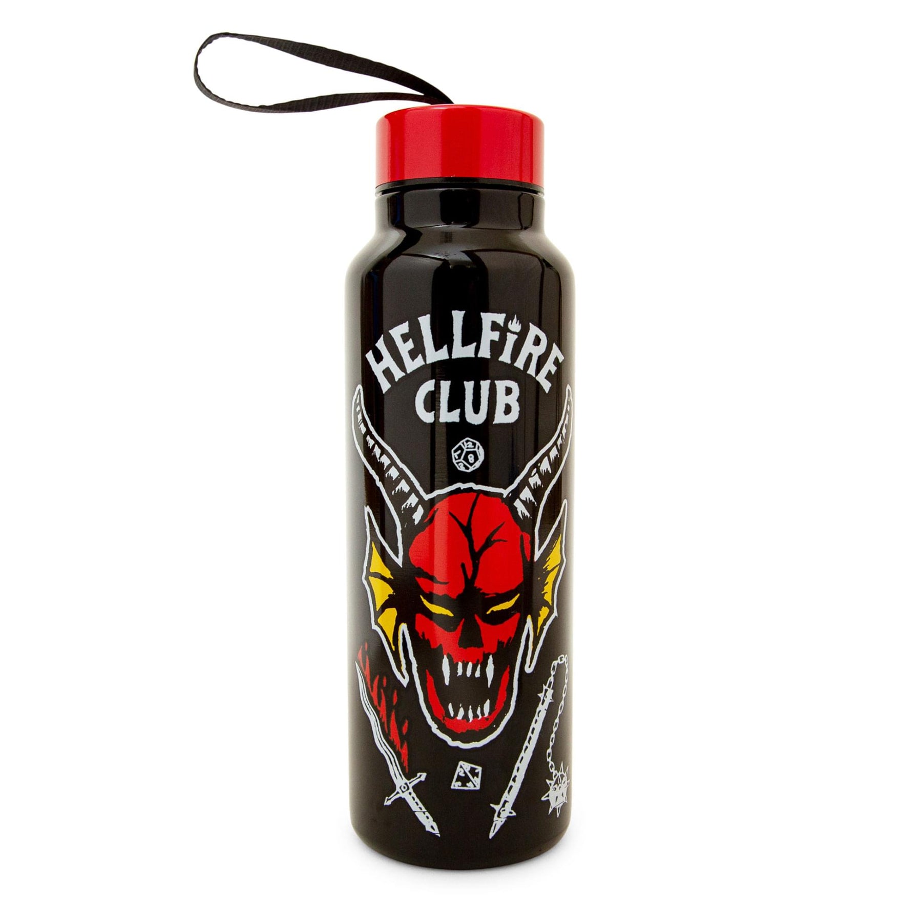 Stranger Things Hellfire Club Stainless Steel Water Bottle | Holds 27 Ounces