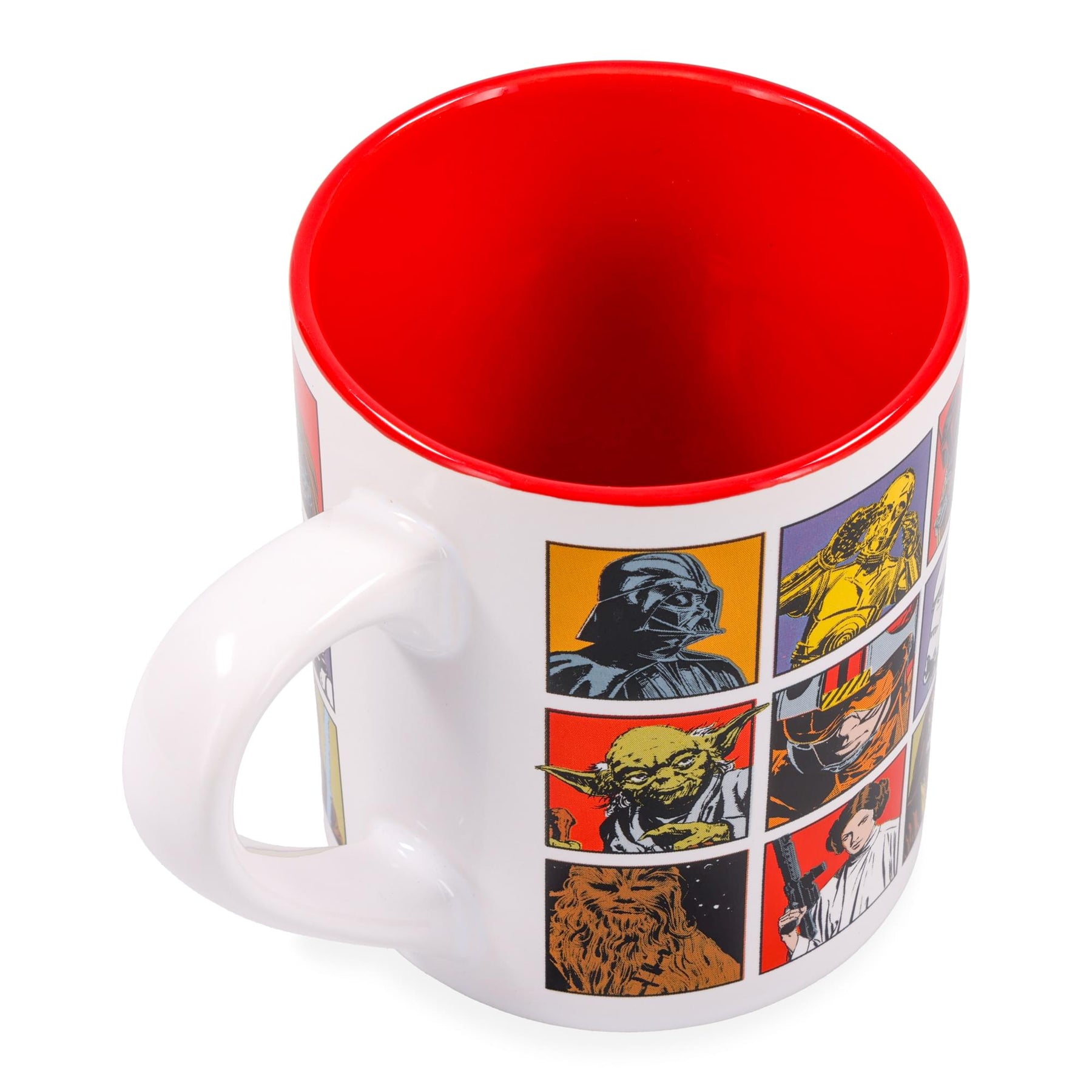 Star Wars: A New Hope Episode 4 Character Grid Ceramic Mug | Holds 14 Ounces