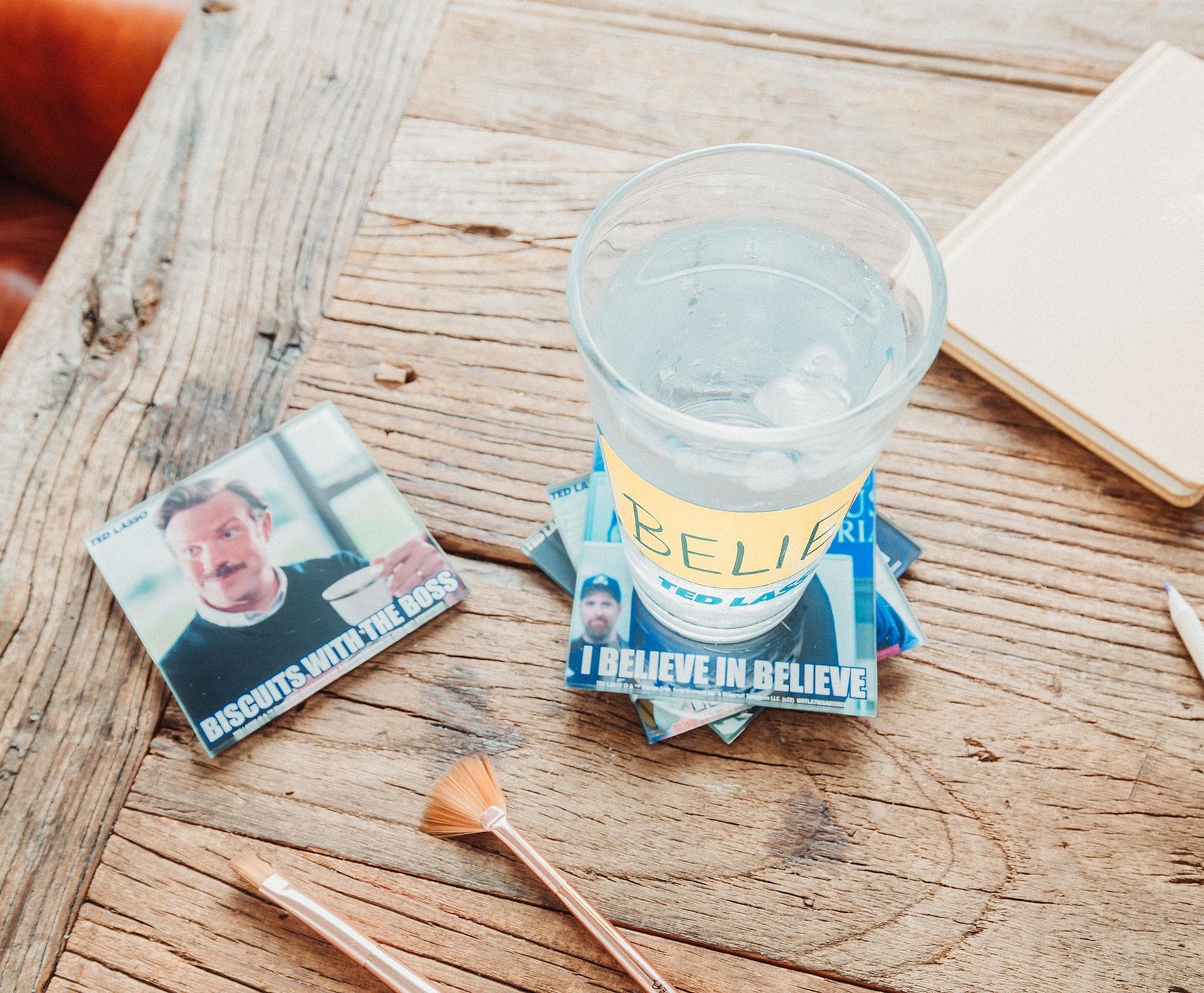 Ted Lasso "Believe" Pint Glass | Holds 16 Ounces