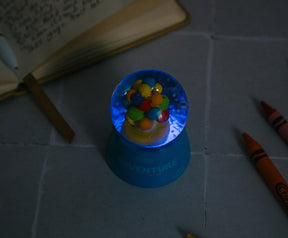 Disney Pixar UP House Light-Up Mini Snow Globe | 3 Inches Tall