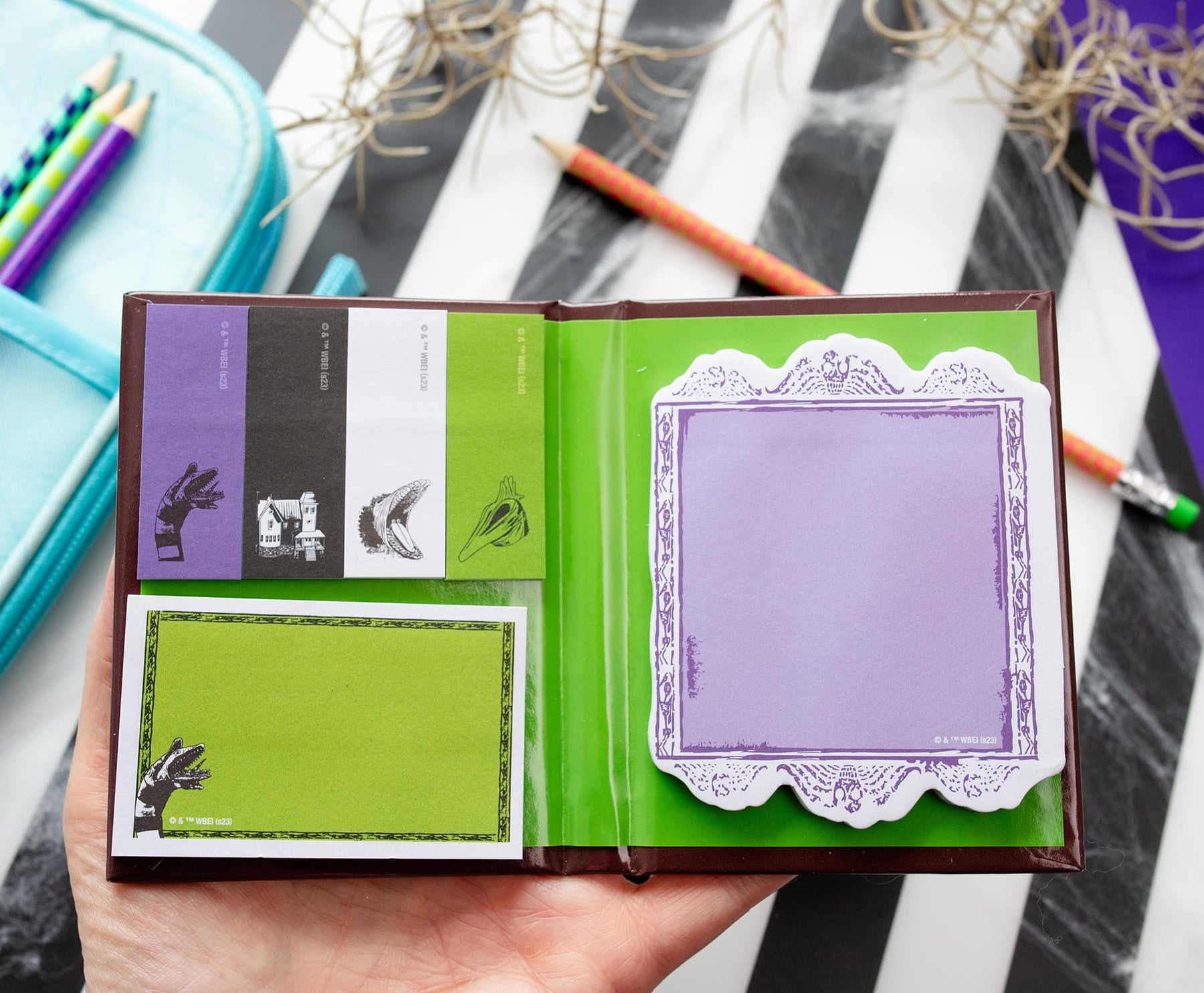 Beetlejuice Handbook For The Recently Deceased Sticky Note and Tab Box Set