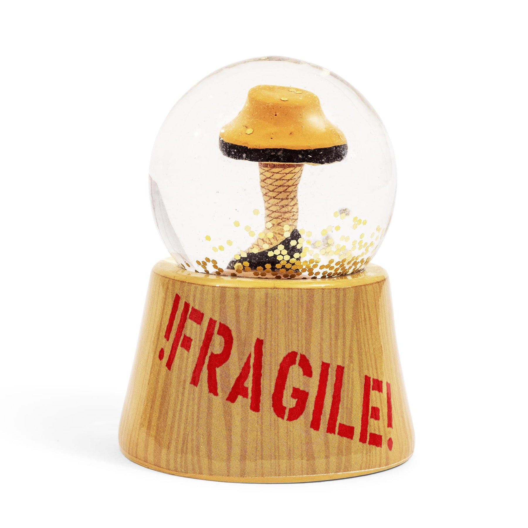 A Christmas Story Leg Lamp Mini Light-Up Snow Globe | 3 Inches Tall