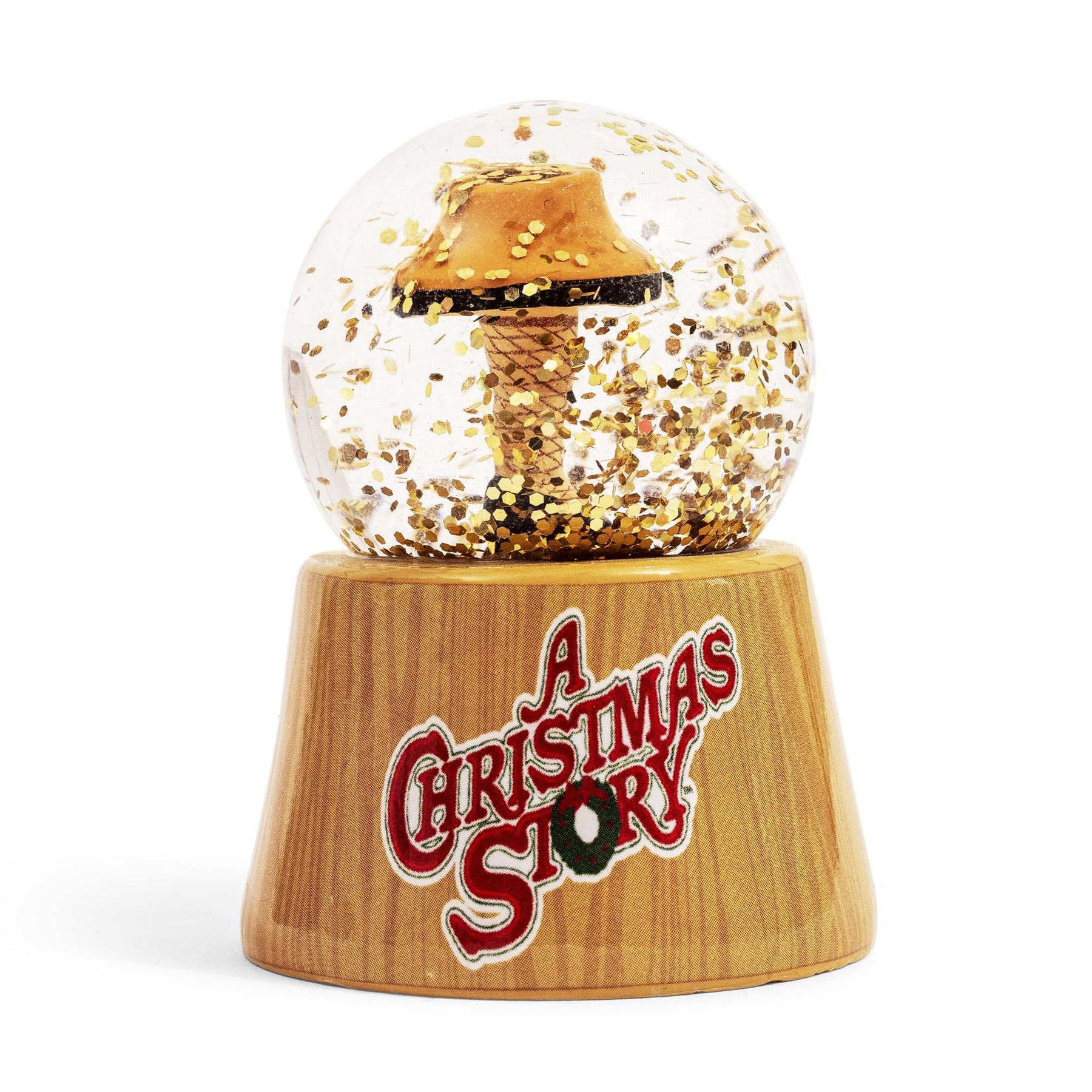 A Christmas Story Leg Lamp Mini Light-Up Snow Globe | 3 Inches Tall