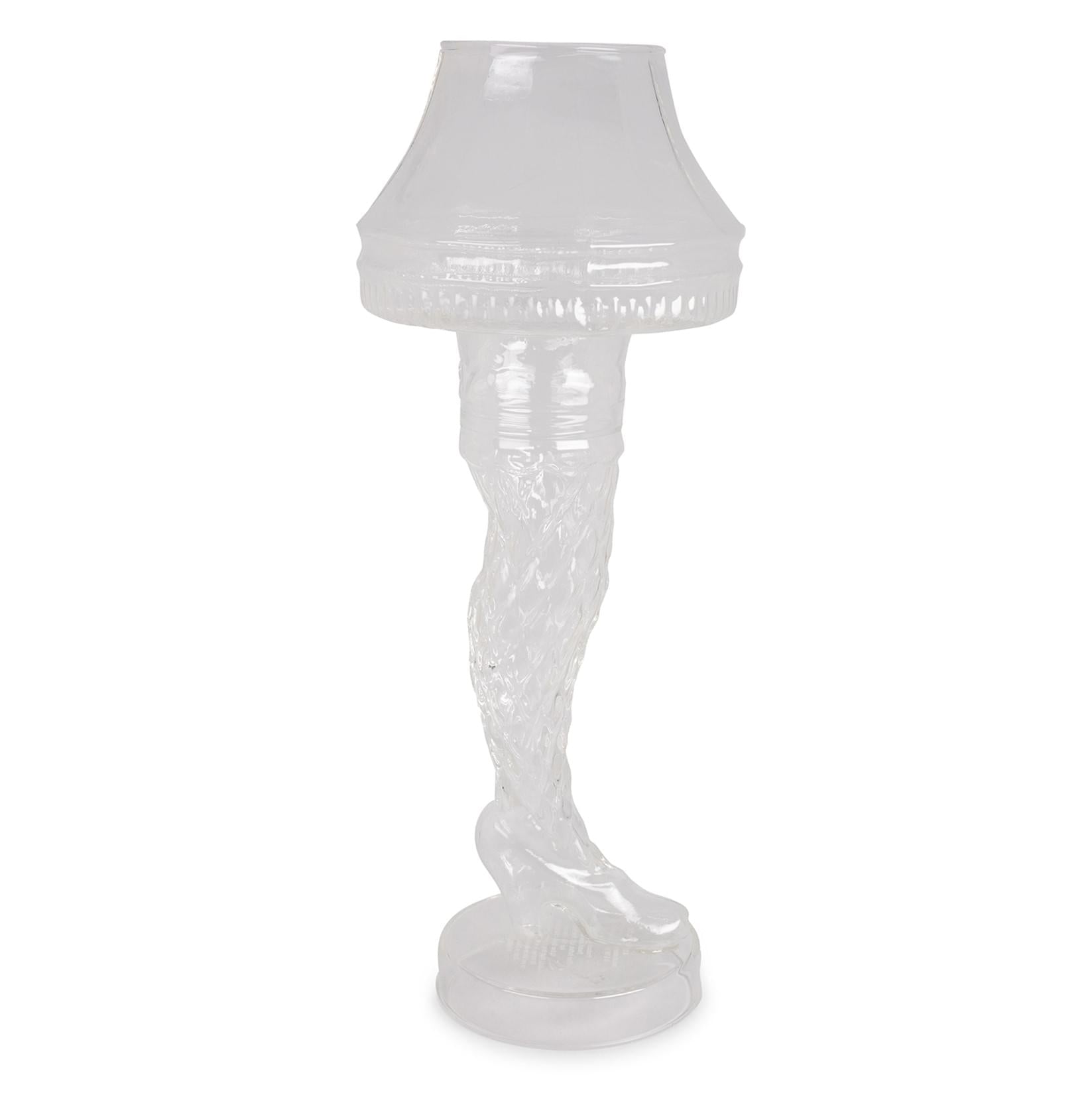 A Christmas Story Leg Lamp Molded Glass Cup | Holds 17 Ounces