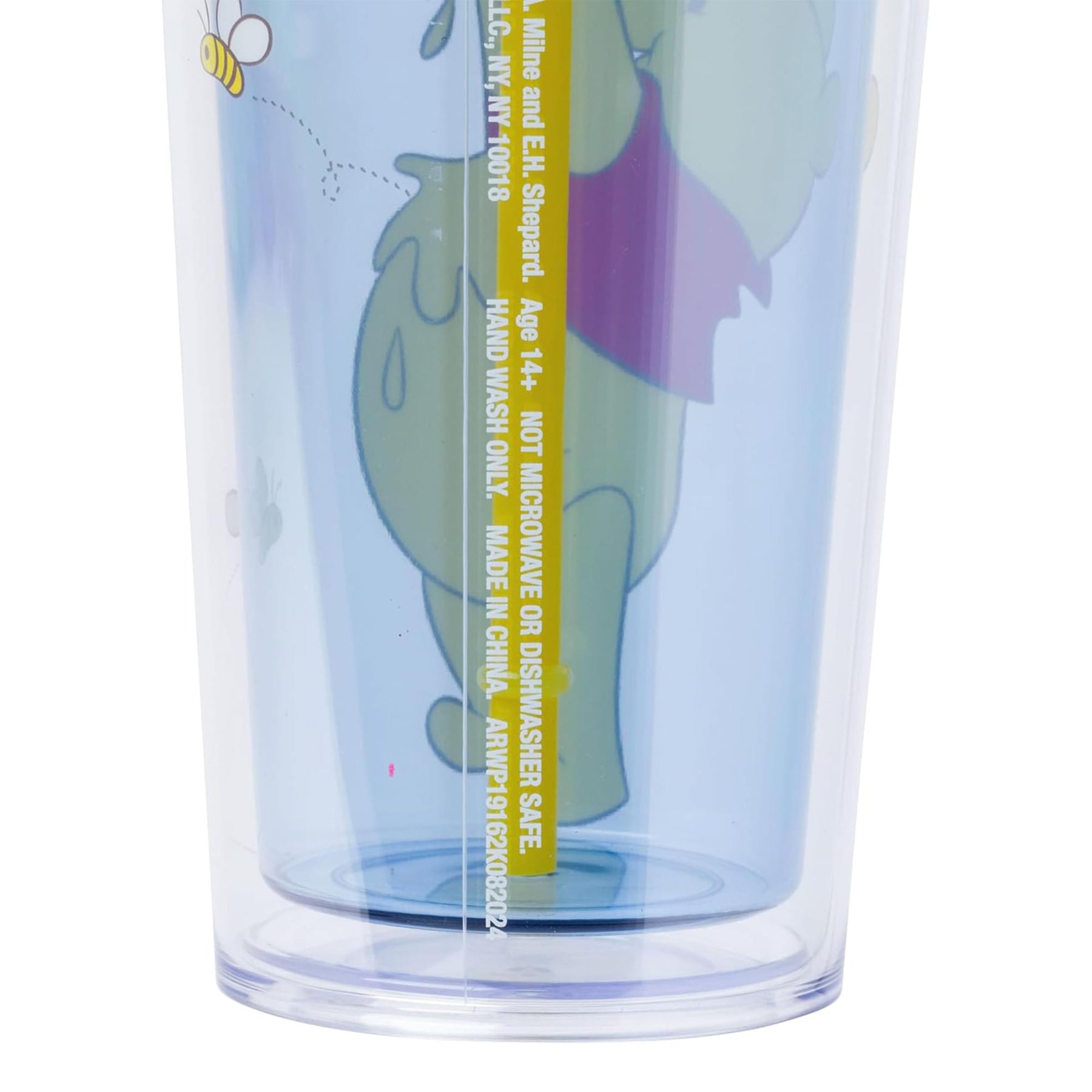 Disney Winnie The Pooh Eating Hunny 26-Ounce Carnival Cup With Lid and Straw