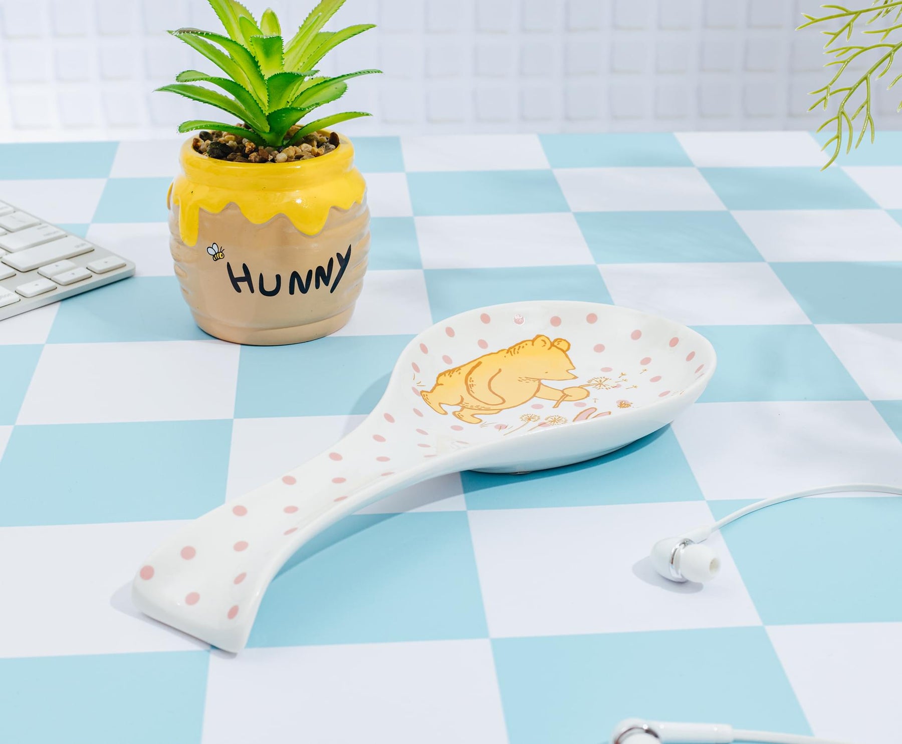 Disney Winnie the Pooh and Piglet Ceramic Spoon Rest