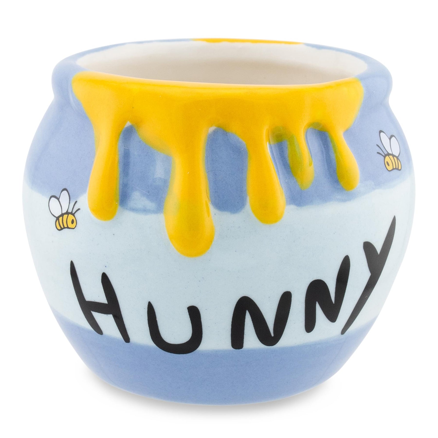 Disney Winnie the Pooh Hunny Pot Sculpted Ceramic Mini Cup | Holds 2 Ounces