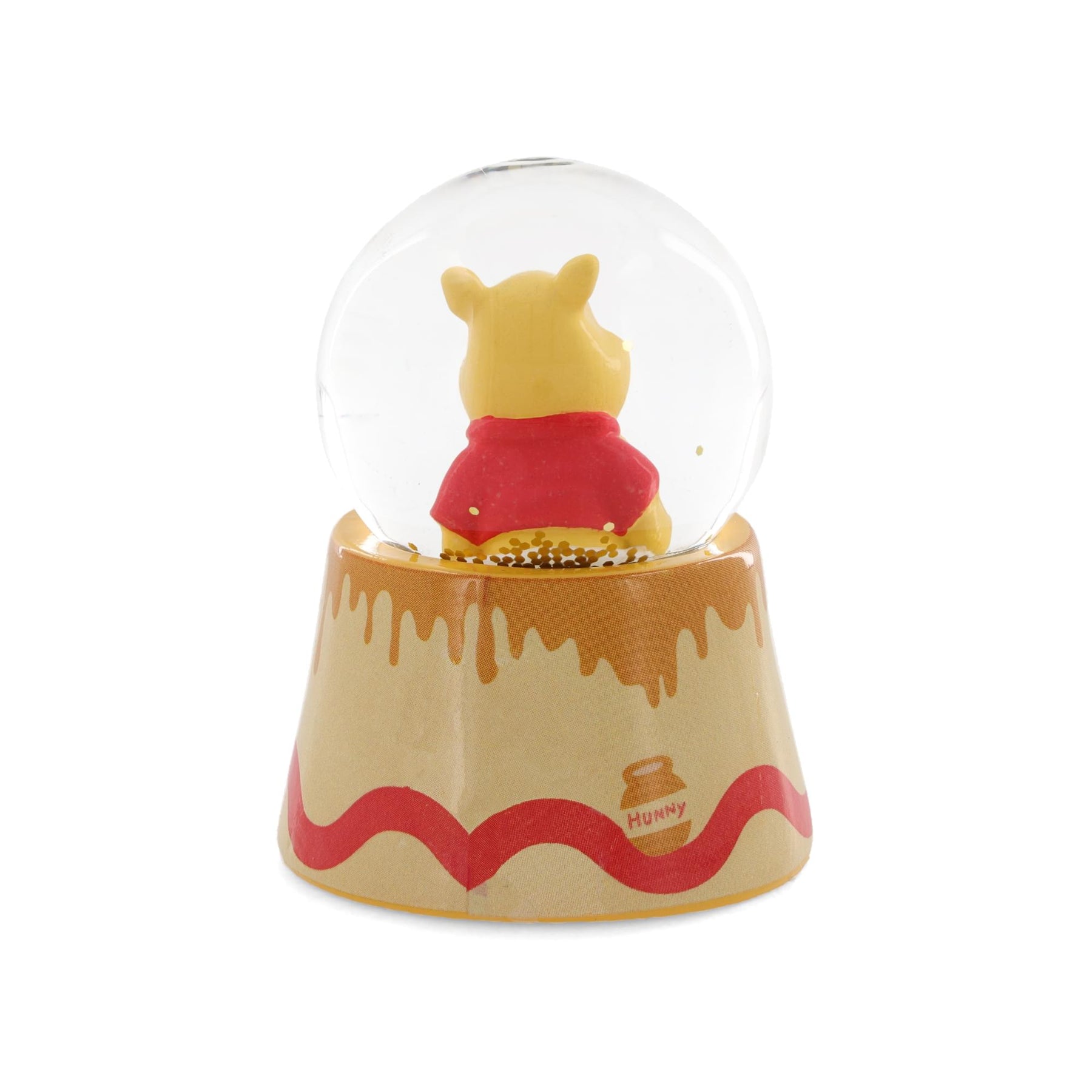 Disney Winnie The Pooh "Time For A Little Snack" 3-Inch Mini Light-Up Snow Globe