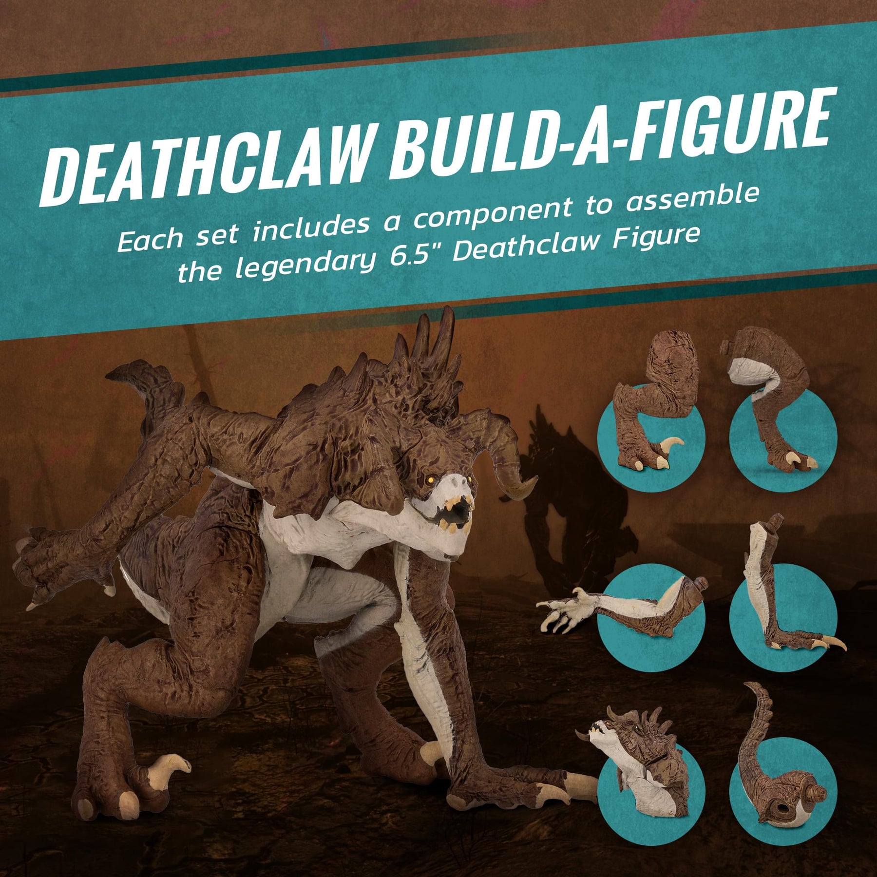 Fallout Raider and Vault Boy (Strong) Mini Figure Set (Build-a-Figure Deathclaw)