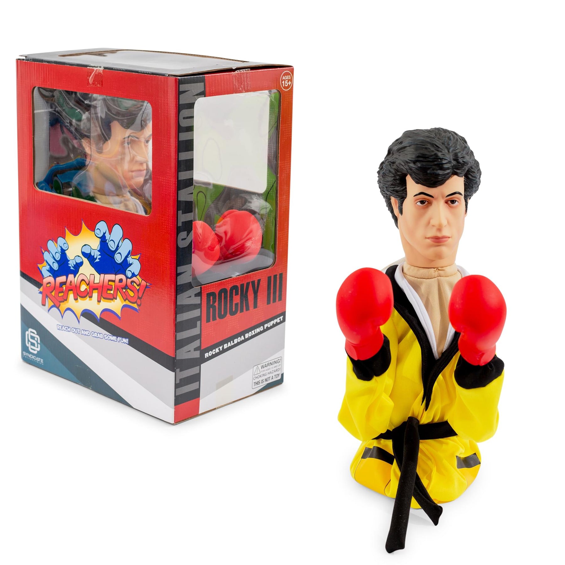 Rocky Reachers Rocky Balboa 13-Inch Boxing Puppet Toy | Toynk Exclusive