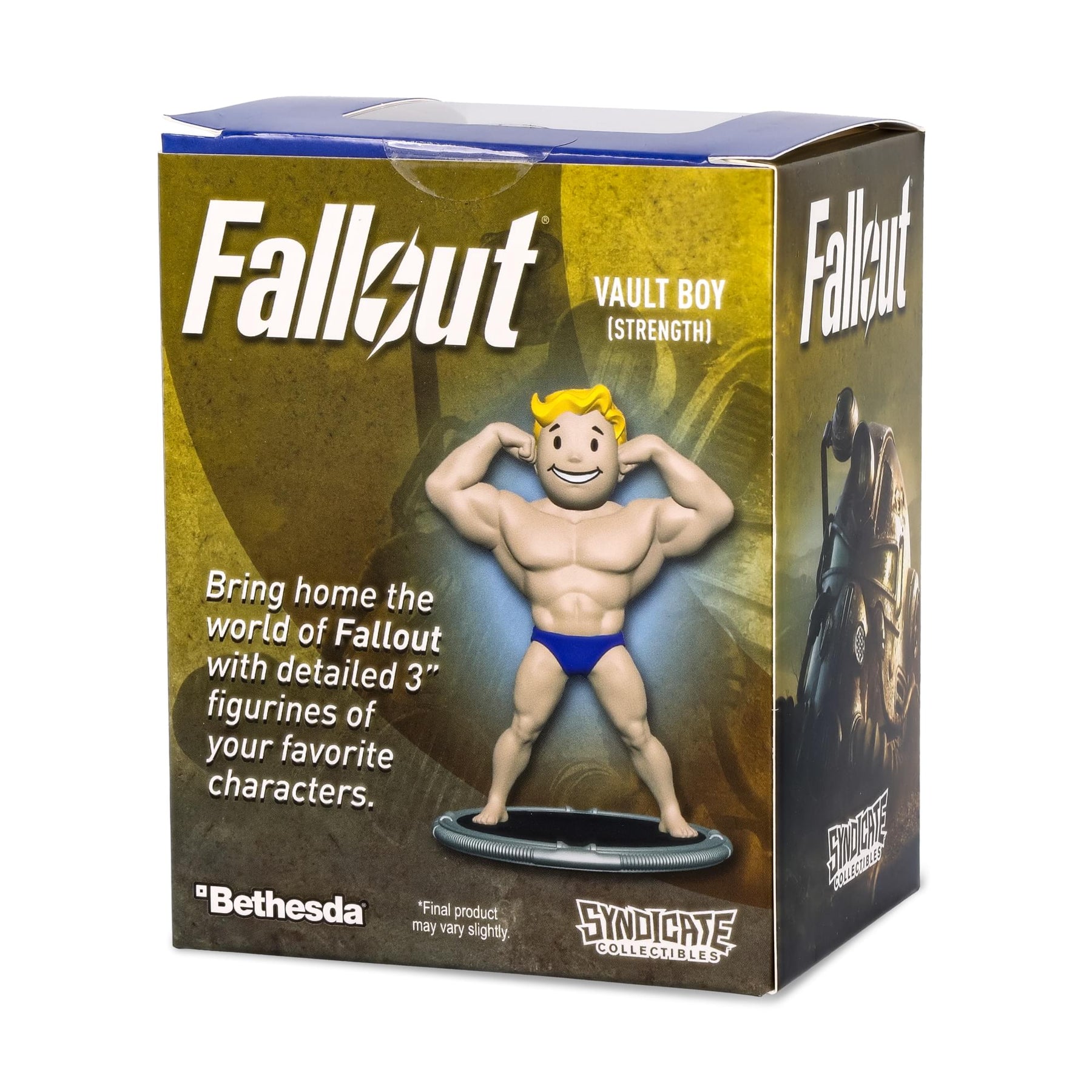 Fallout Vault Boy (Strength) 3-Inch Mini Figure