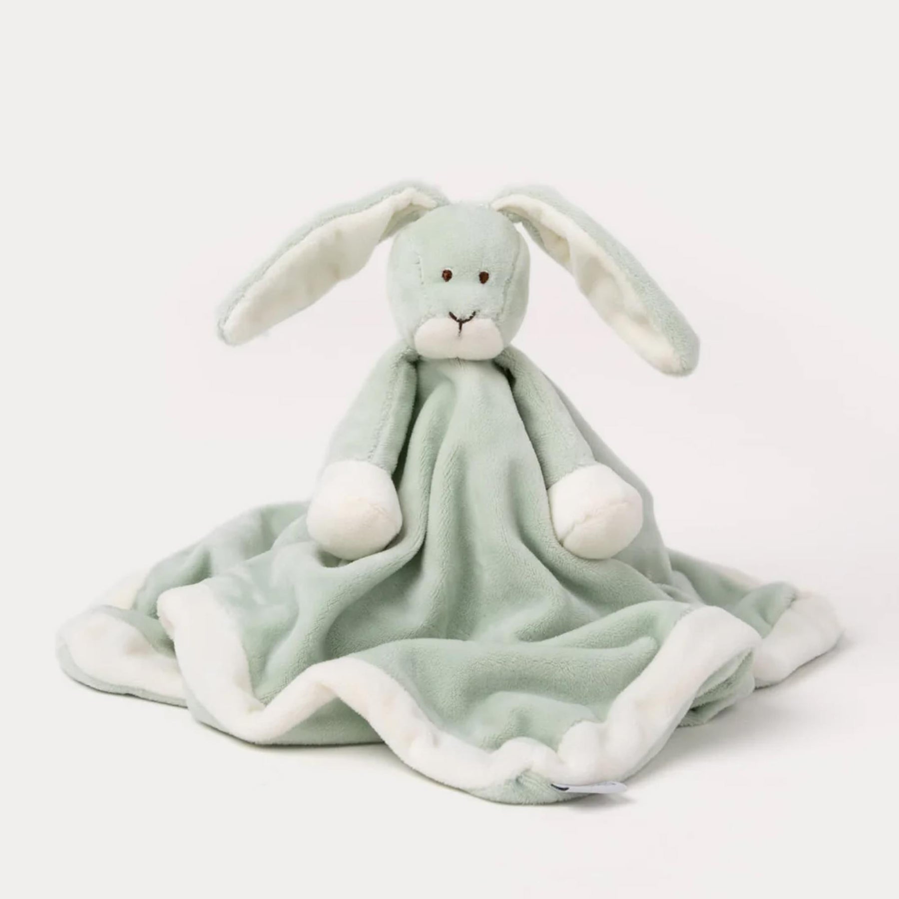 Teddykompaniet Plush Baby Blanket | Sage Bunny
