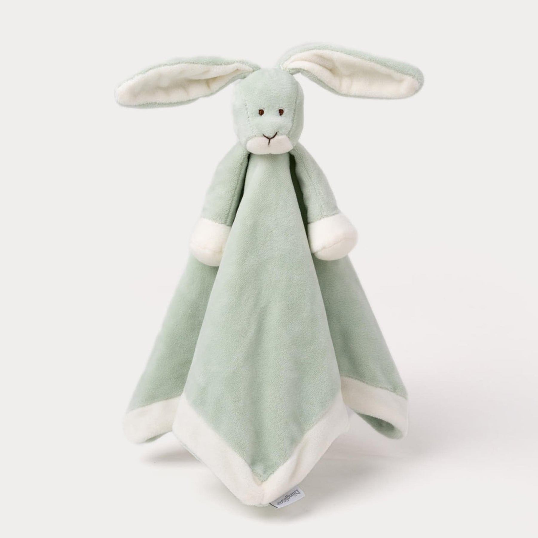 Teddykompaniet Plush Baby Blanket | Sage Bunny